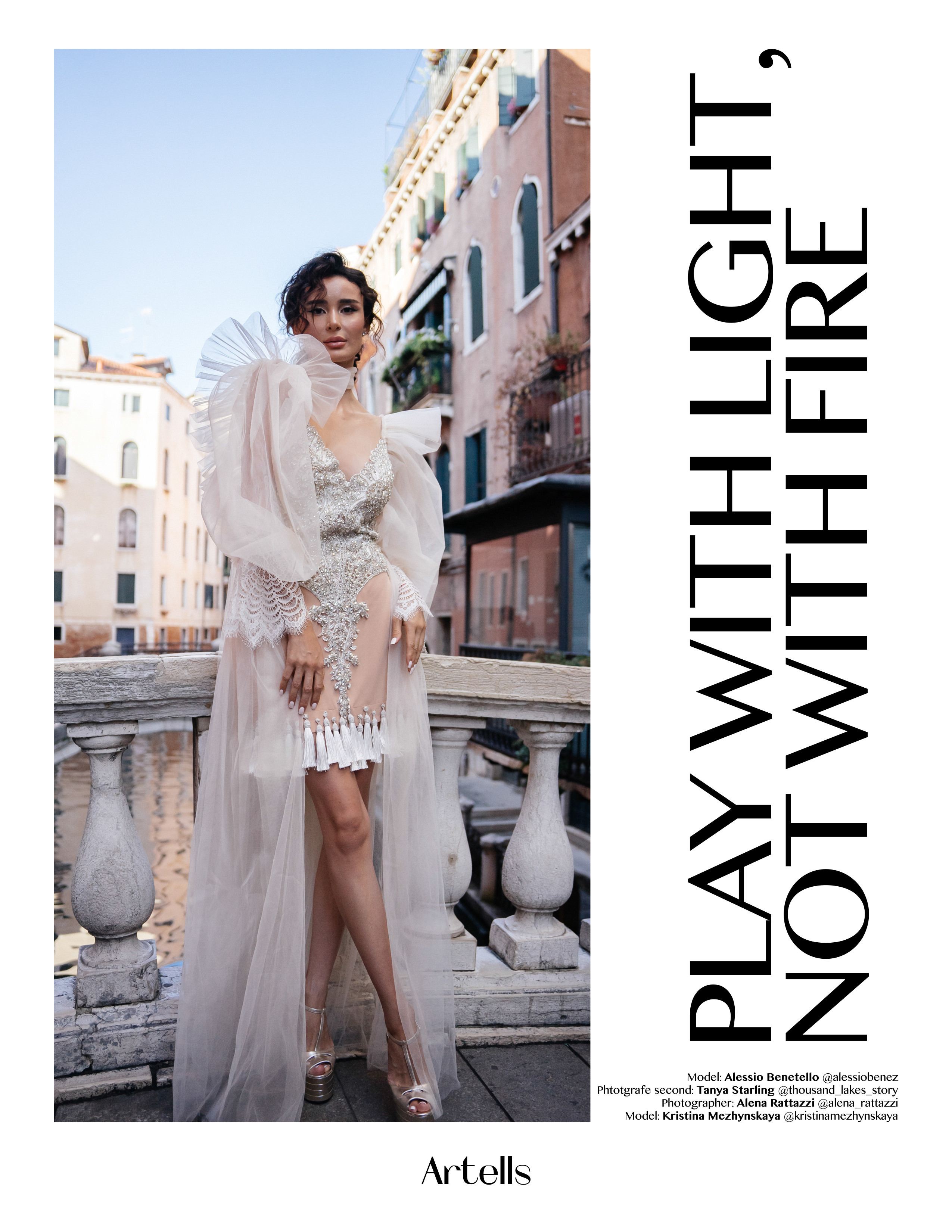 Publications in fashion magazines. PHOTOGRAPHER IN ITALY
