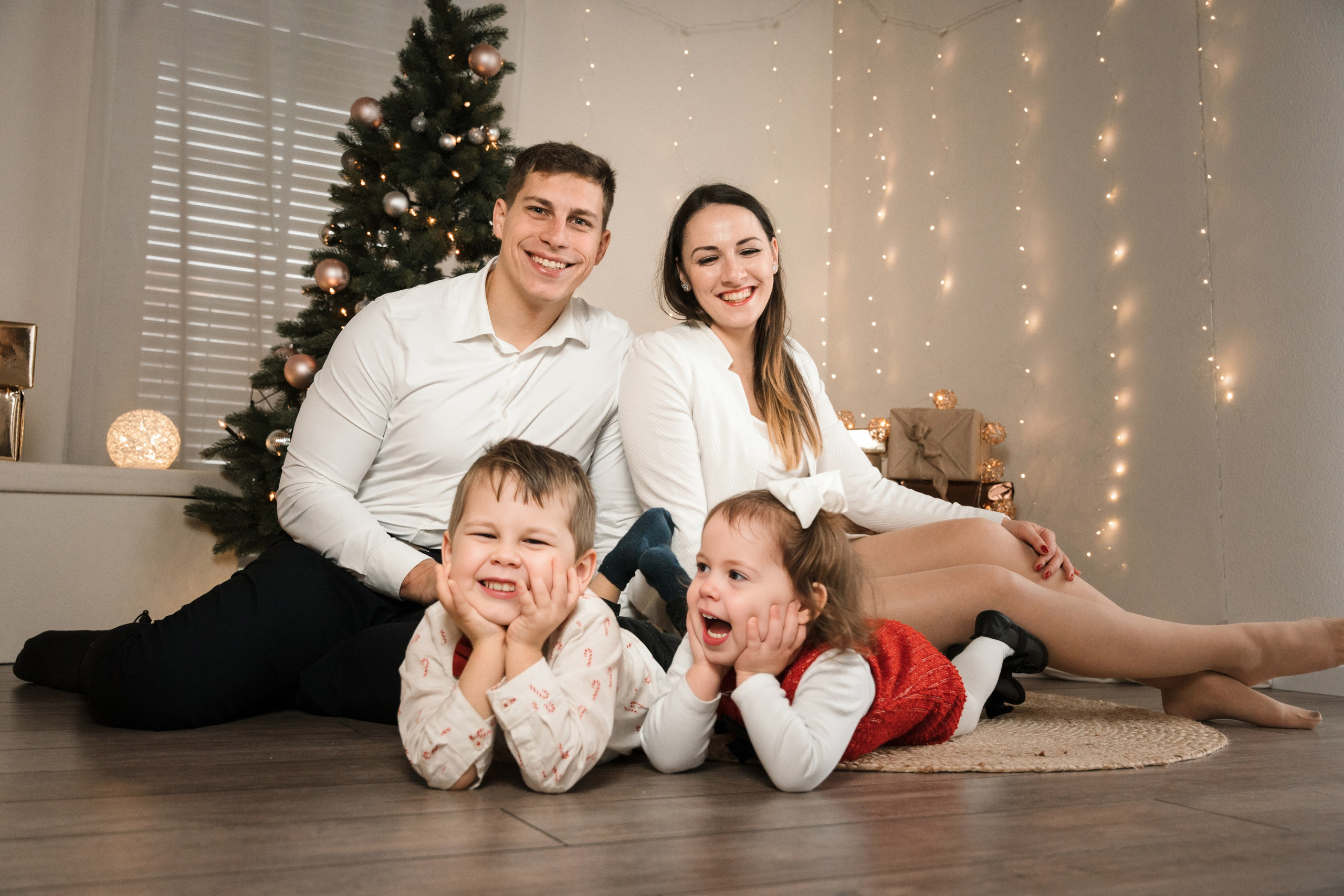 Christmas Family Photoshoot. Elena Seewald