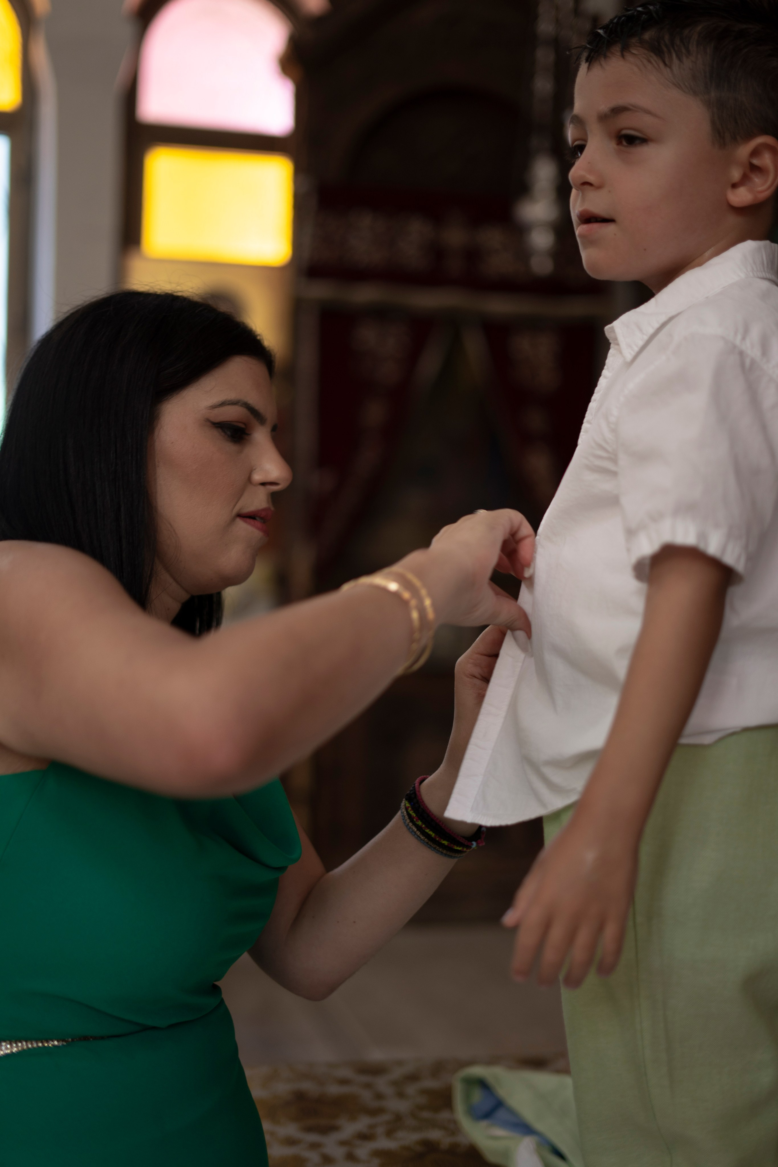 George's baptism day (short report). Ваш Фотограф на Кипре, Нино Келесиду