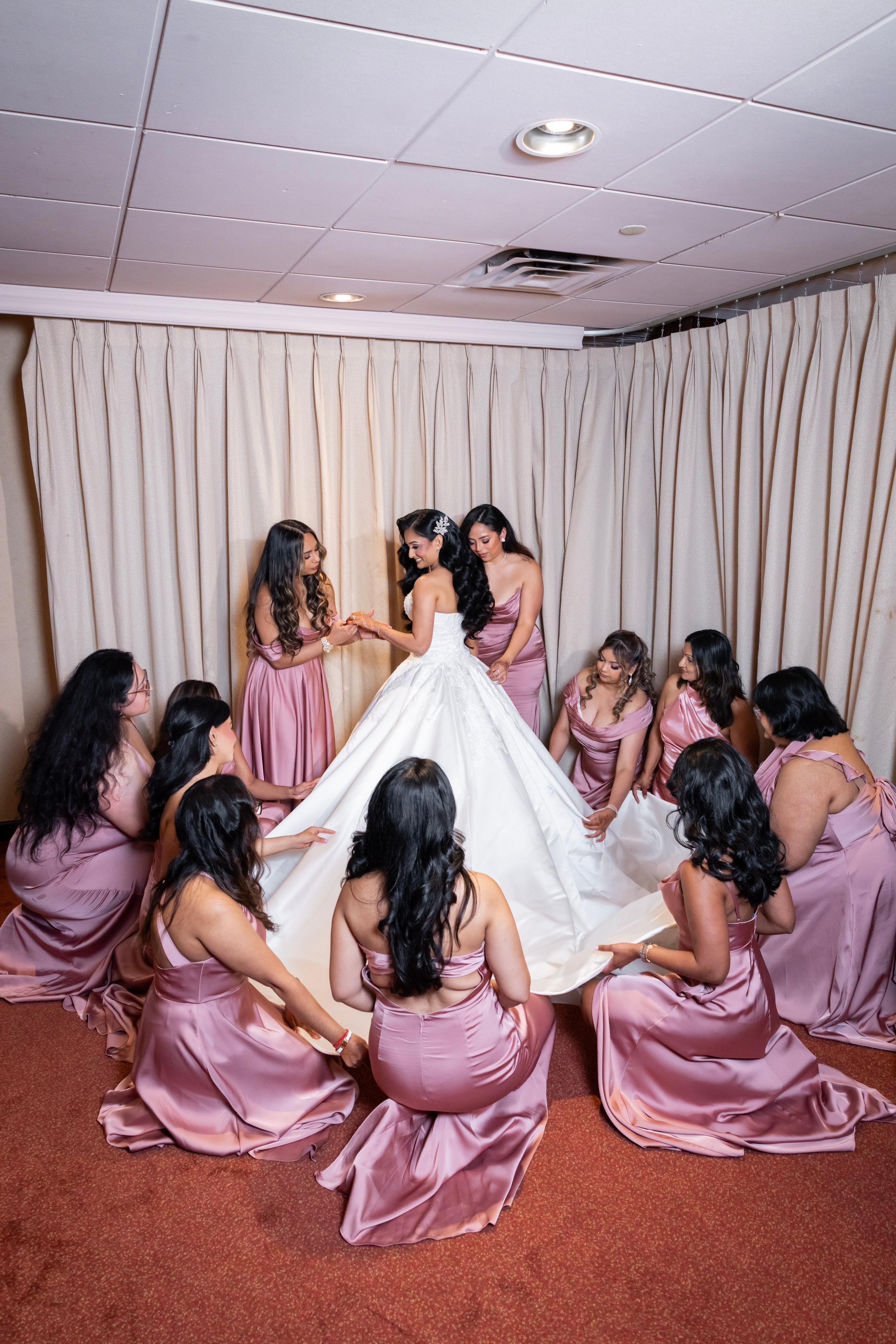 Kevin and Deeranie. Irina Ermak wedding photographer in New York