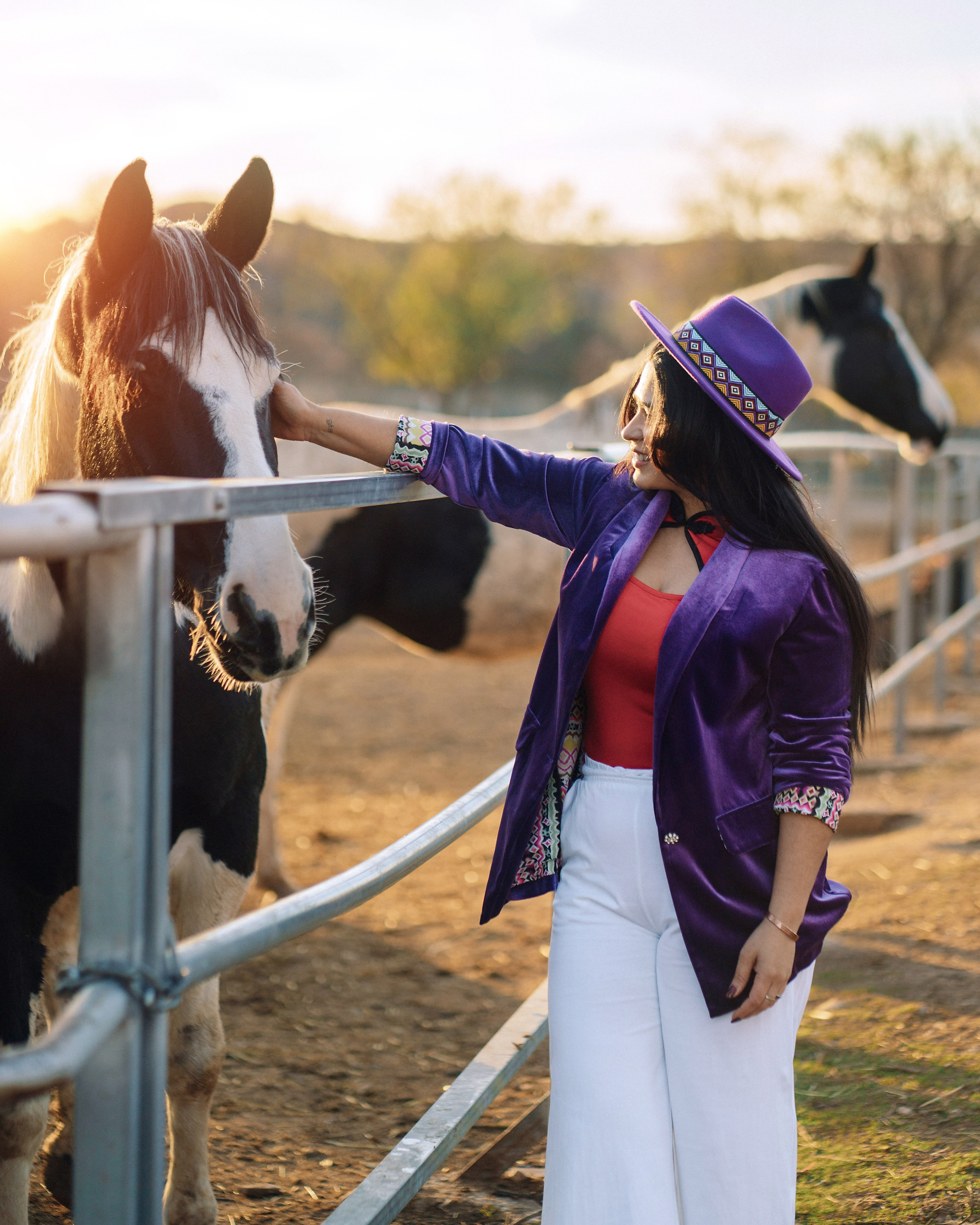 Конная фотосессия. Женские портреты в Мадриде — естественная красота и свет | Anna Maruleva