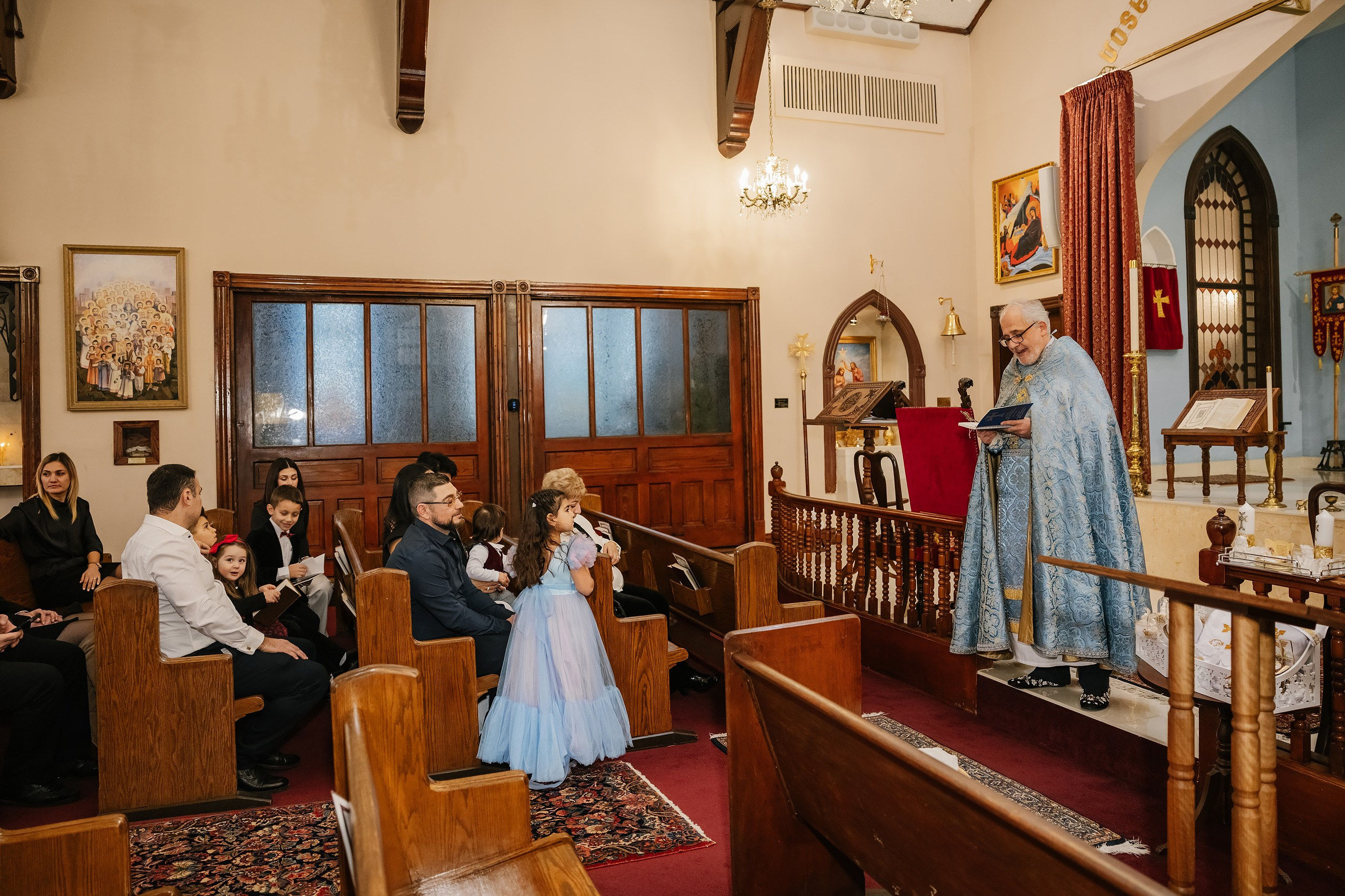 12.13.2025 Christening. Wedding family event photographer in Chicago Nick Yushevich