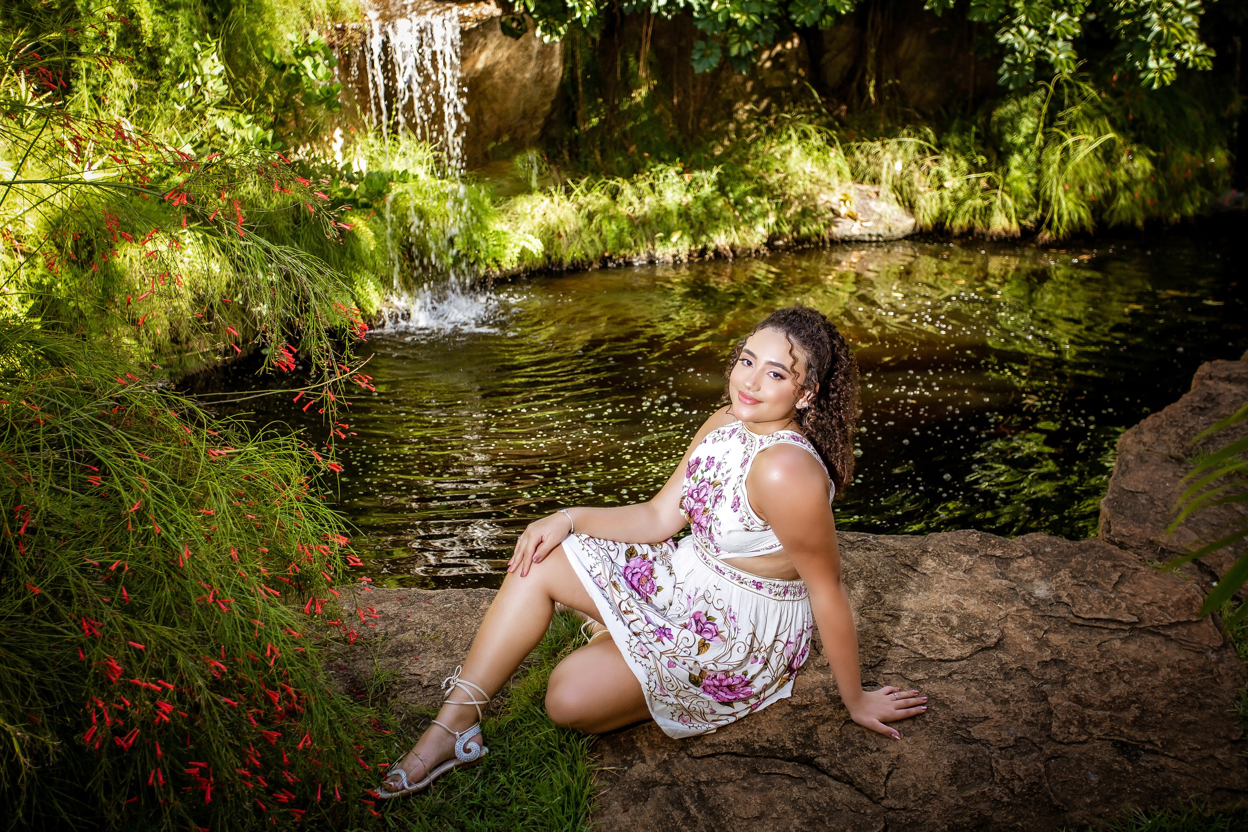 Ensaio XV Anos Mel (Tema Jardim). Flavio Nunes Fotografia (Fotografo especializado em Fotografia de 15 Anos e Ensaios)