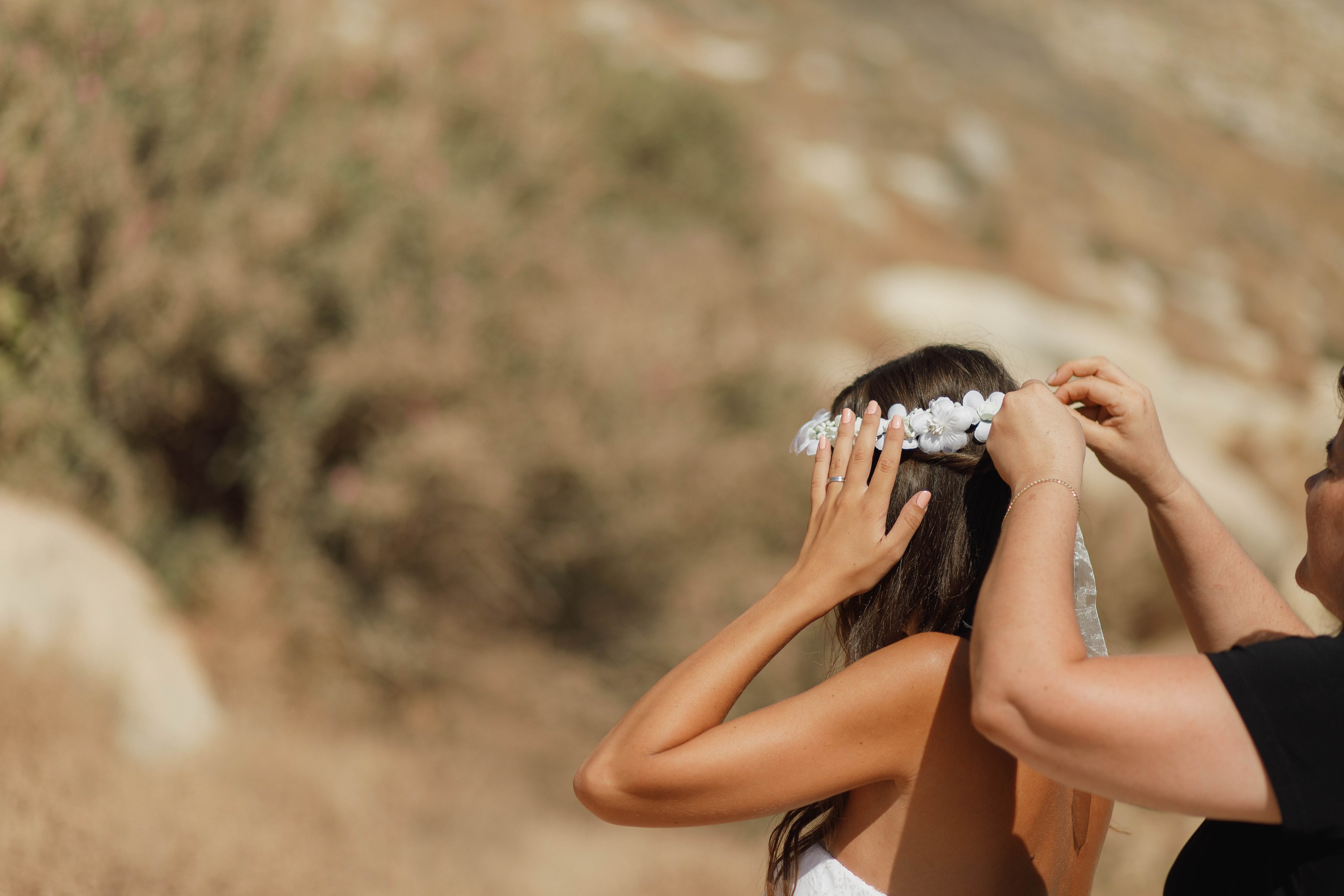 Marino & Steffi, Crete. Denny Savon — Photographer in Santorini | Weddings, Love Stories & Flying Dress