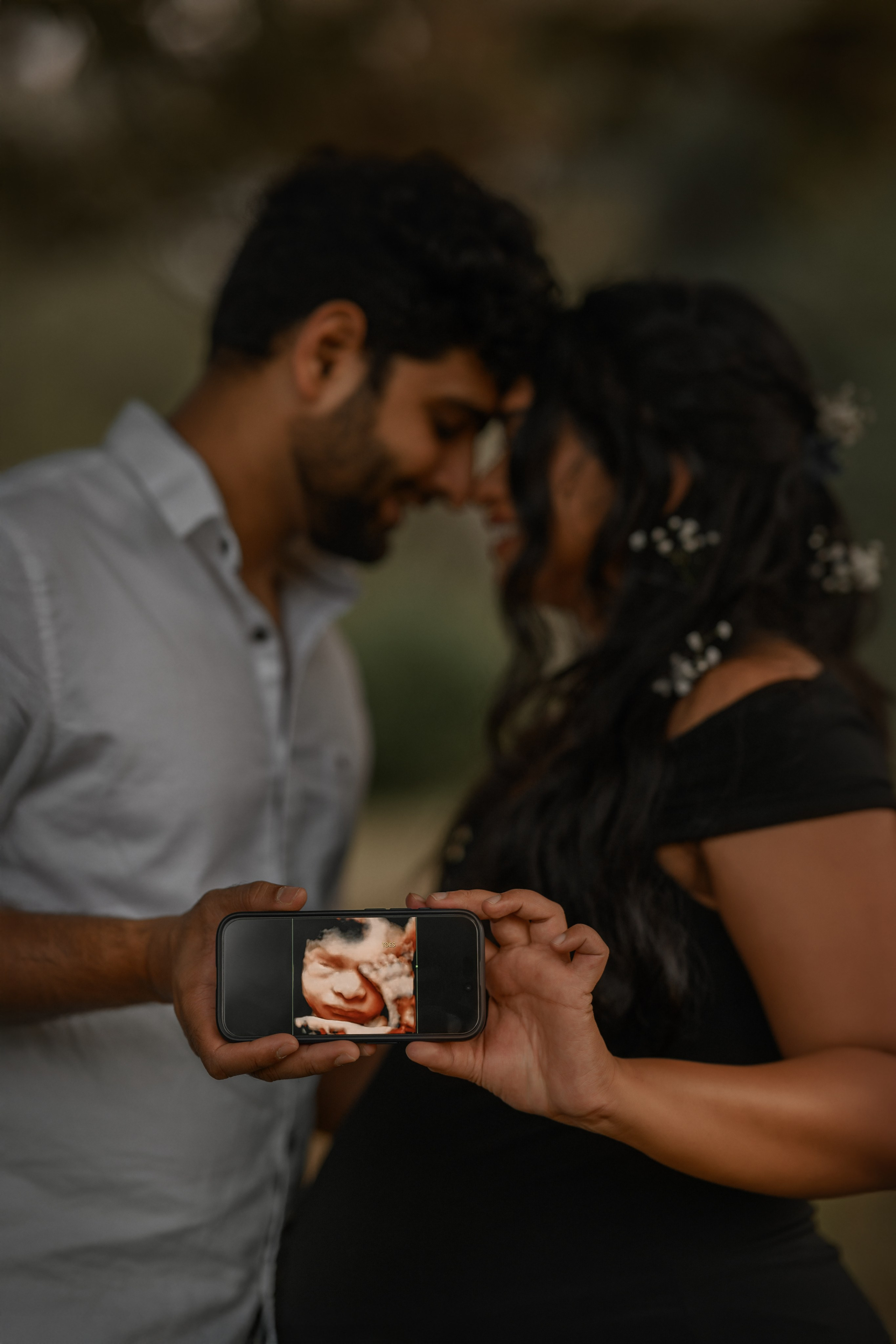 Grisha with her husband. Wedding & family photography in Seattle area. Helen Michelle photographer