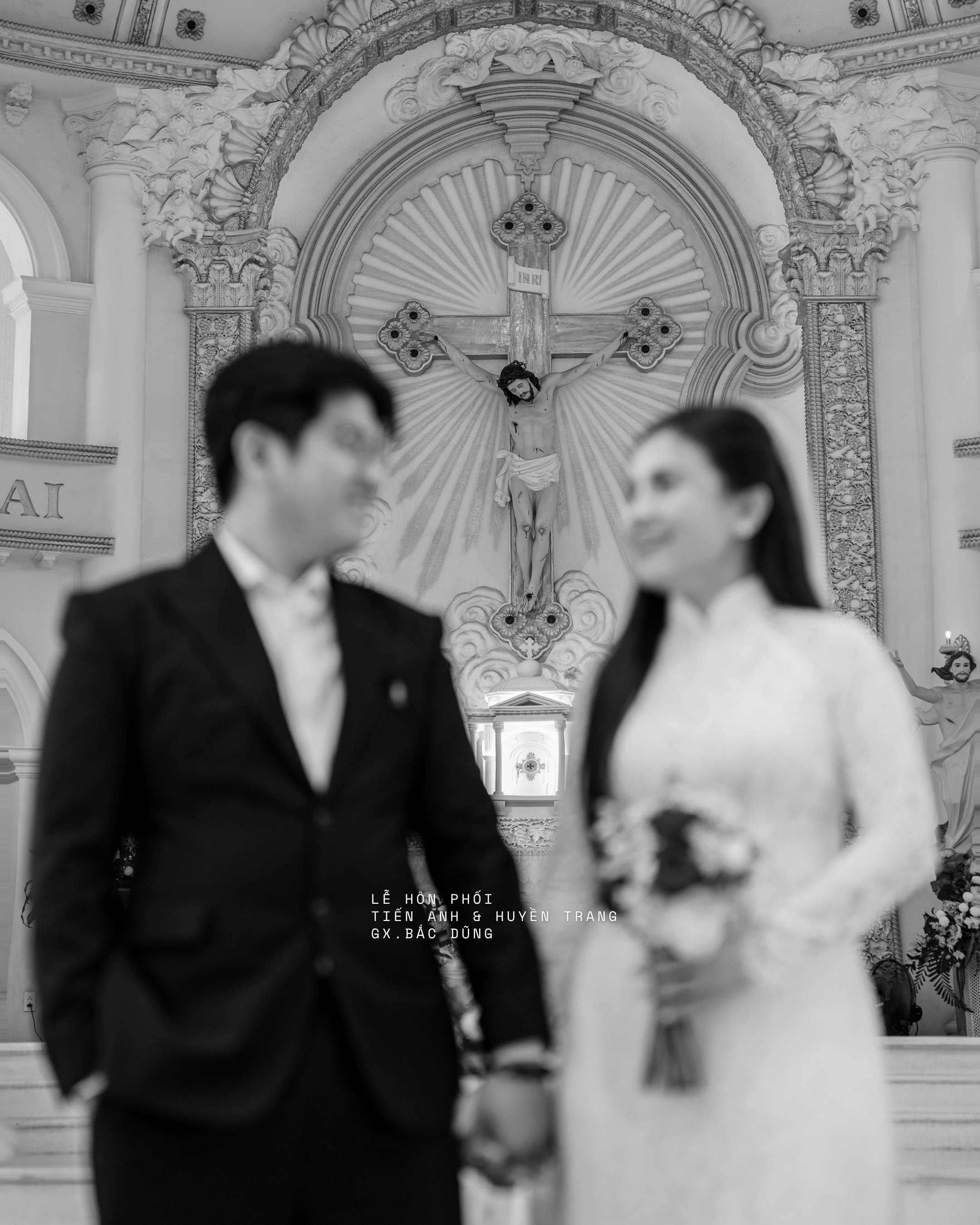 NHÀ THỜ — ANH & TRANG. WEDDING PHOTOGRAPHER IN VIETNAM