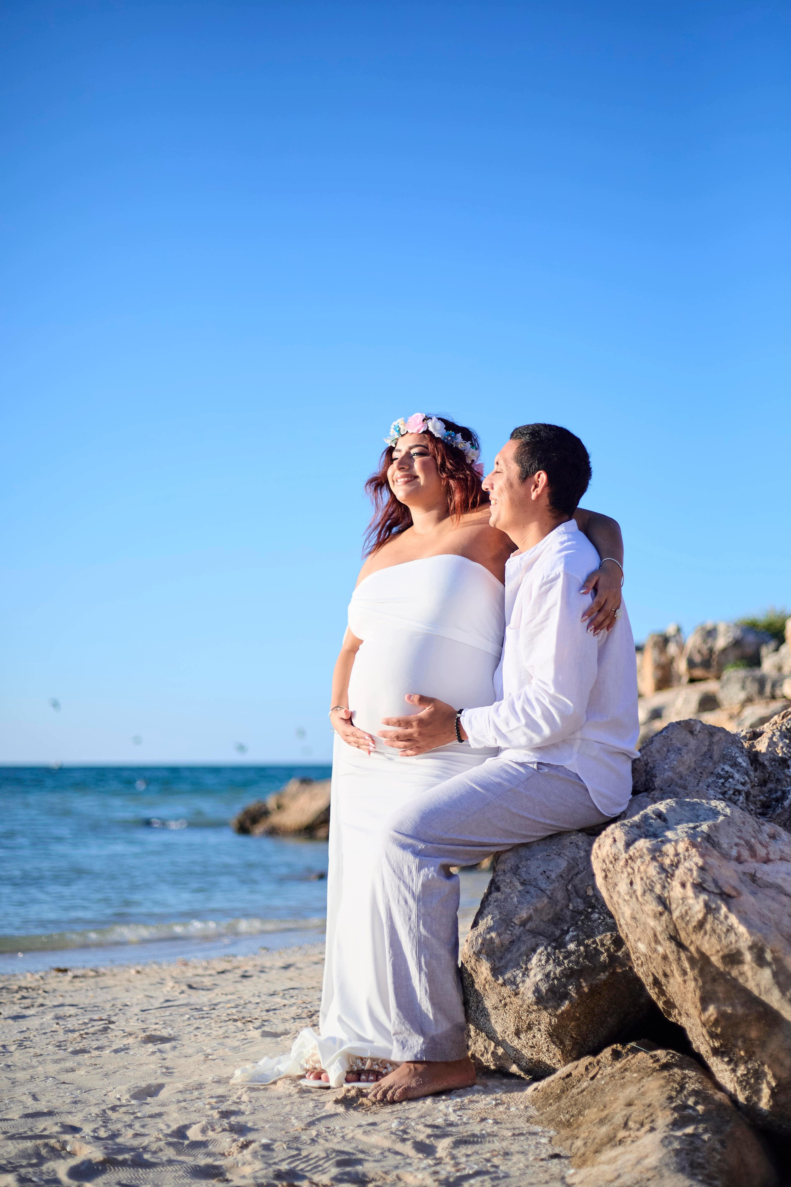 Suleymi y Familia. Christian Ku fotógrafo en Mérida, Yucatán