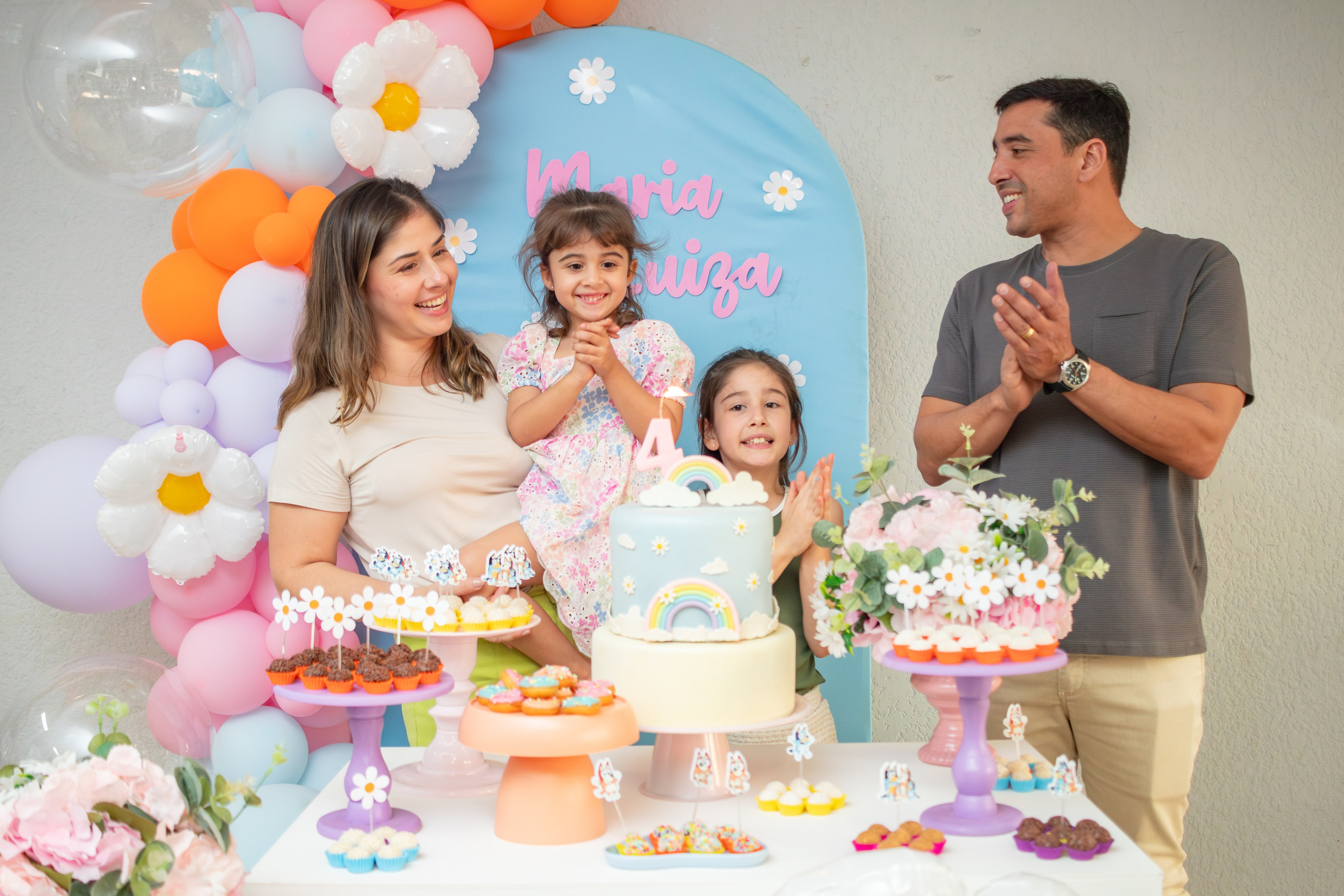 Maria Luiza — Aniversário 4 anos. Principal