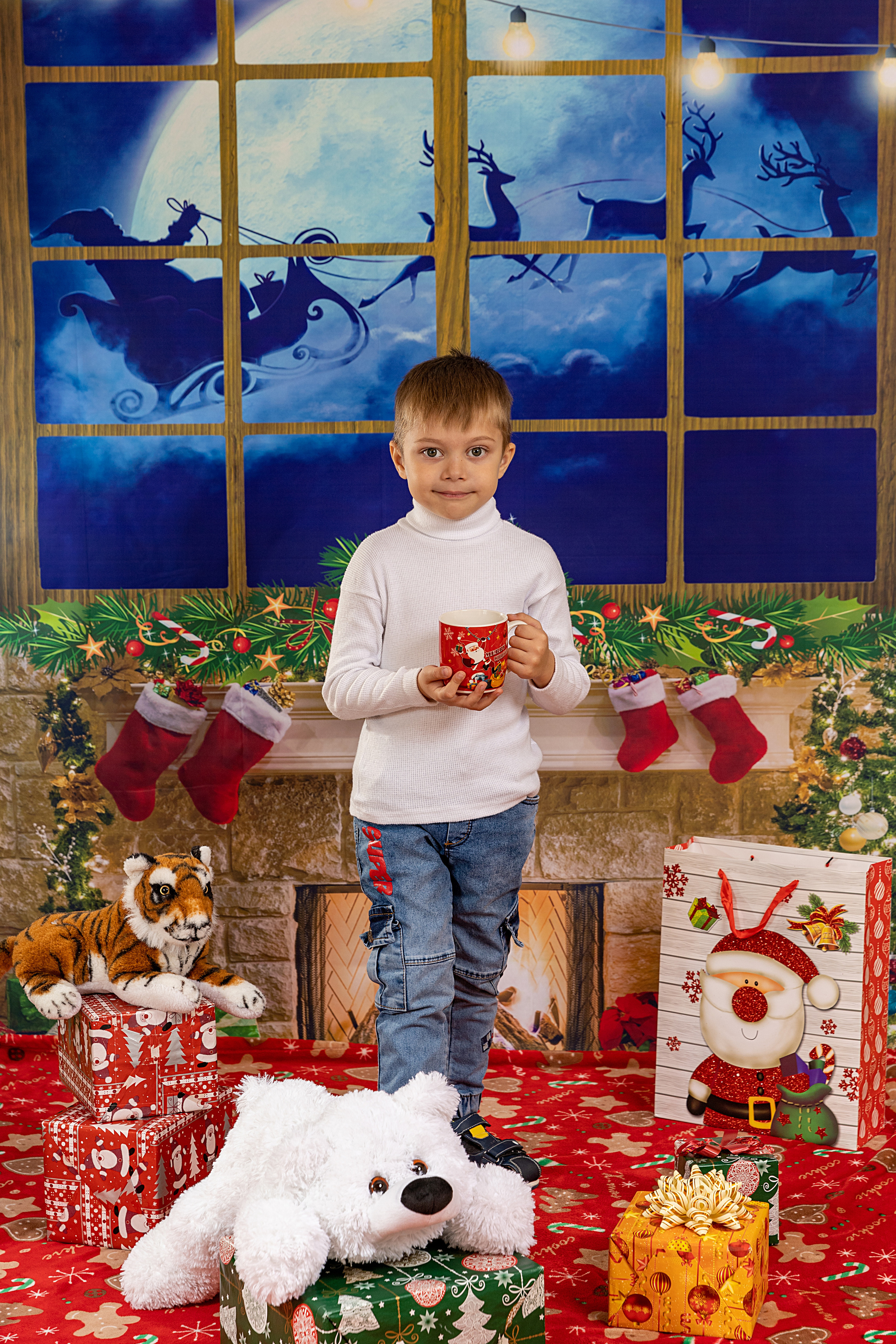 Новый год. Детский и школьный фотограф в Запорожье Днепр Олег Дембицкий