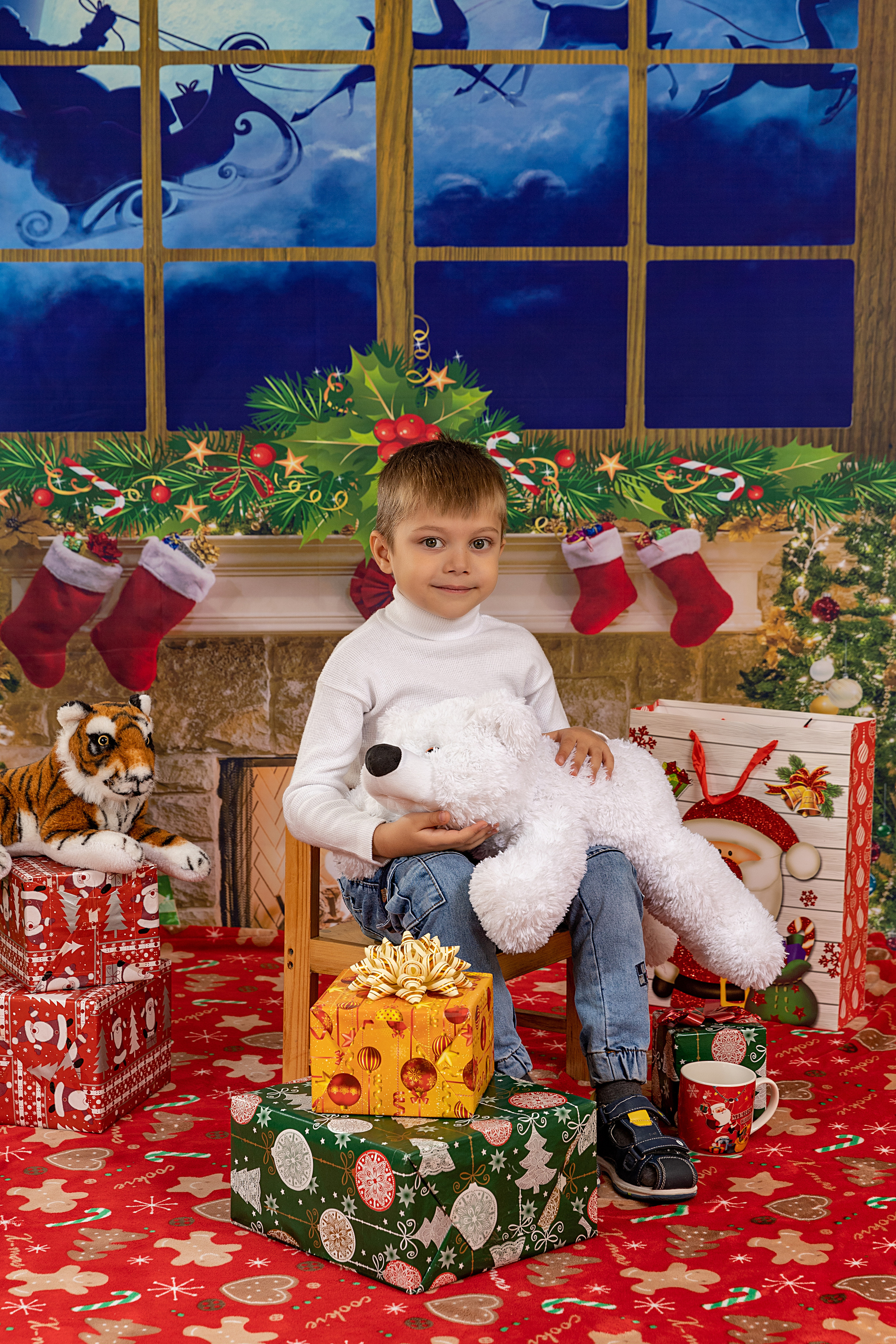 Новый год. Детский и школьный фотограф в Запорожье Днепр Олег Дембицкий