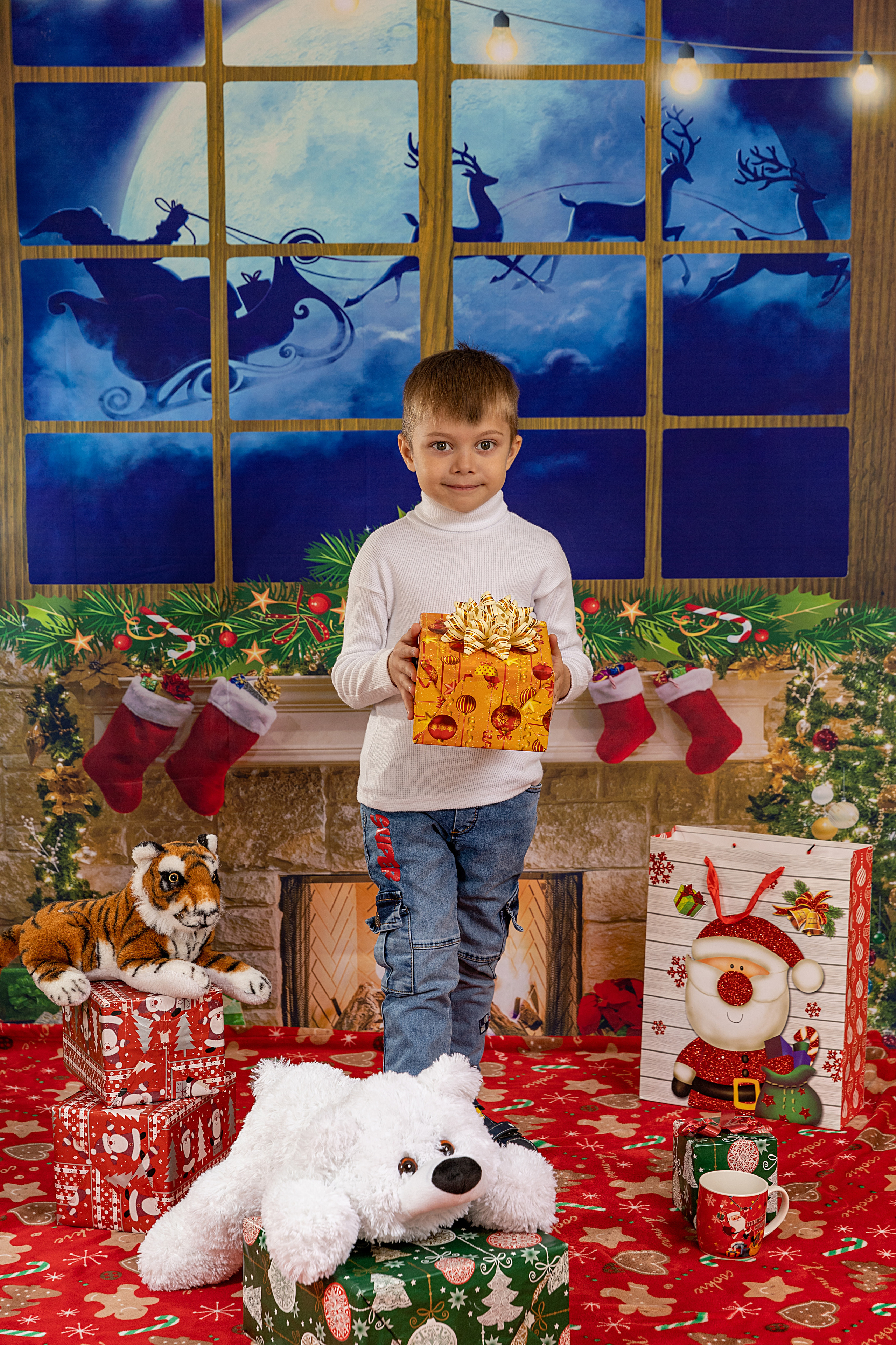 Новый год. Детский и школьный фотограф в Запорожье Днепр Олег Дембицкий