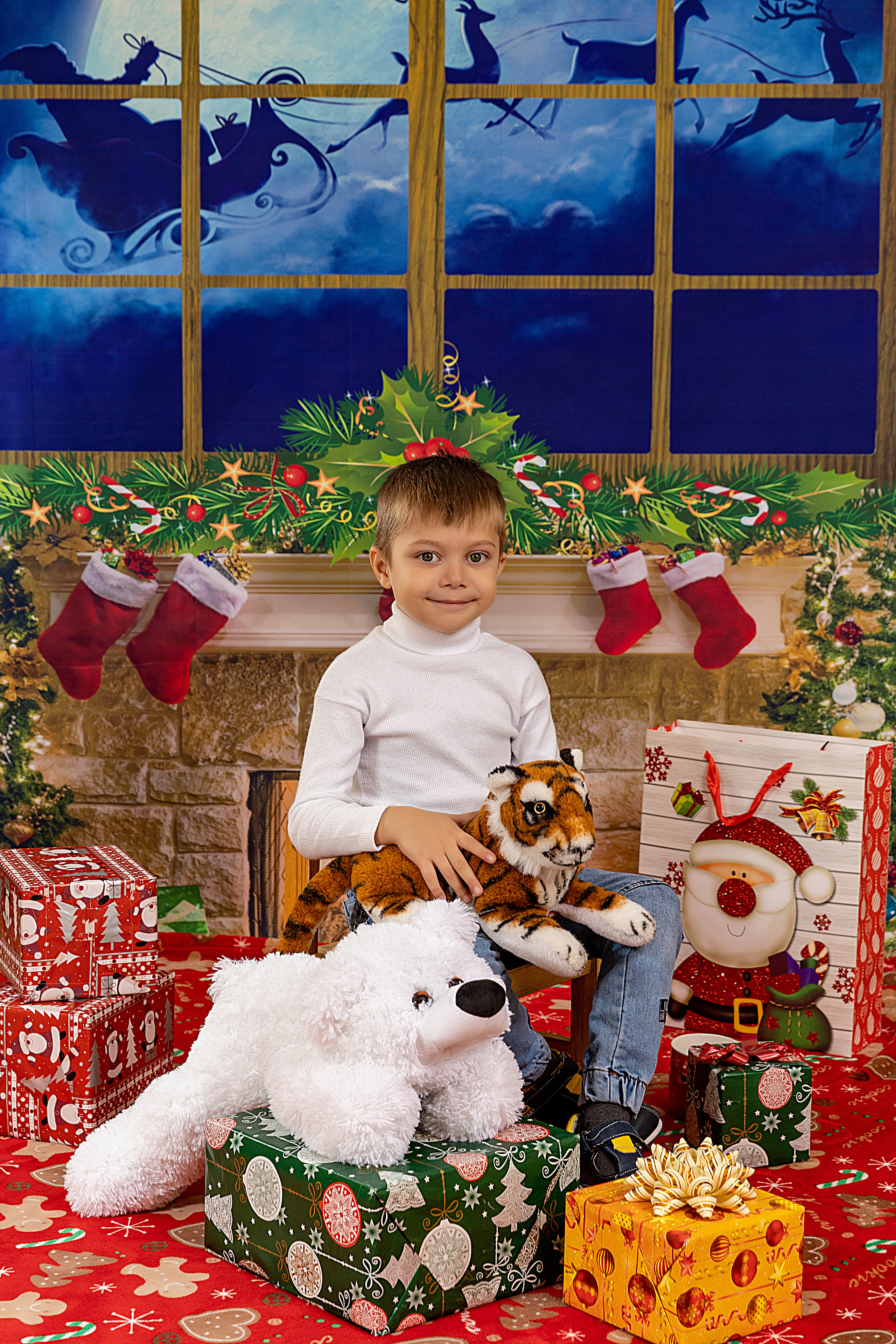 Новый год. Детский и школьный фотограф в Запорожье Днепр Олег Дембицкий