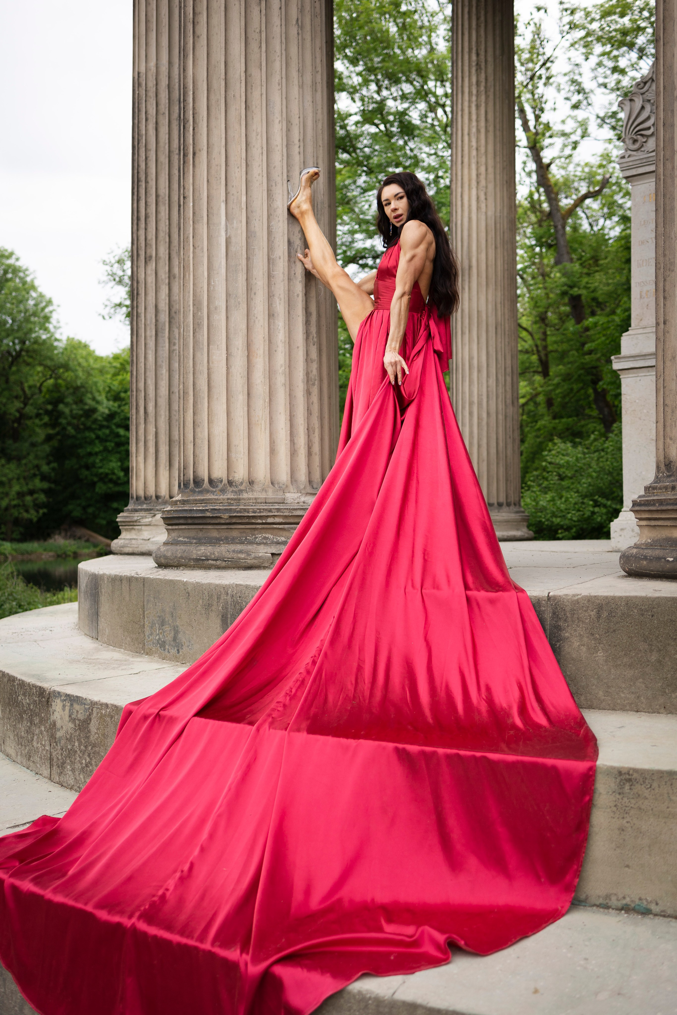 Long dresses shooting. Photographer in Munich