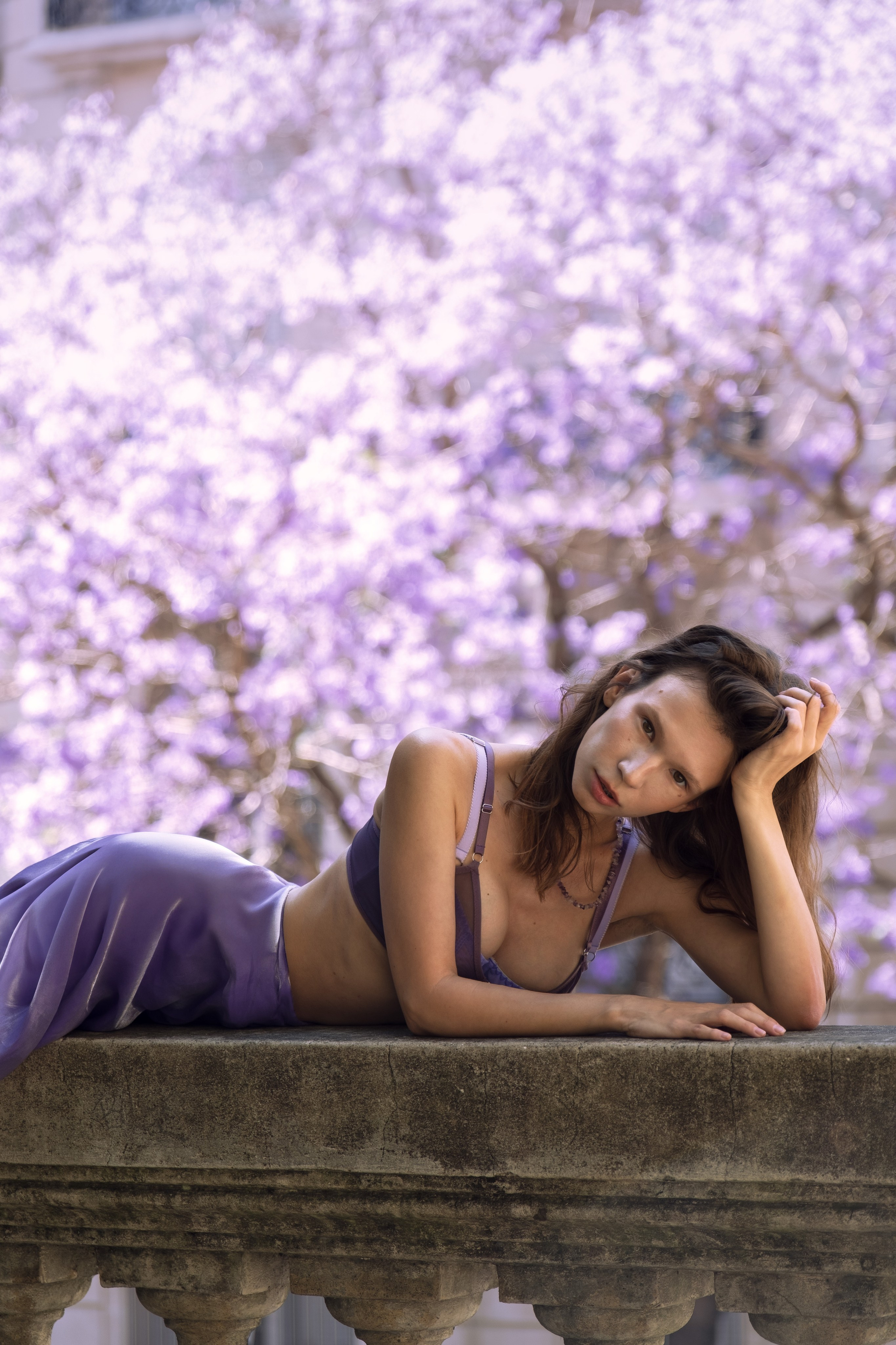 Alisa y Jacaranda. Photographer Olga Tsoi