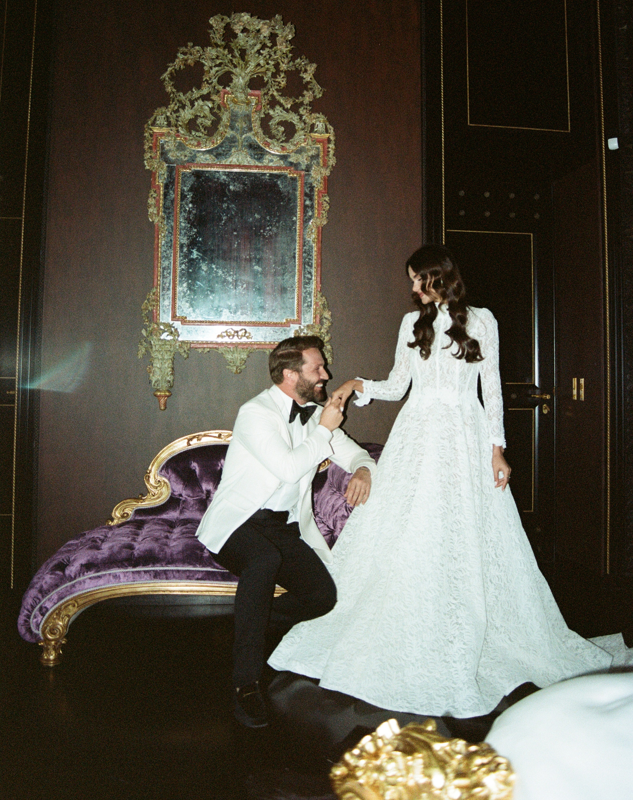Celebrate love in the heart of Rome with a stunning wedding photoshoot at Villa Clara. Shot on Kodak Portra 400 film