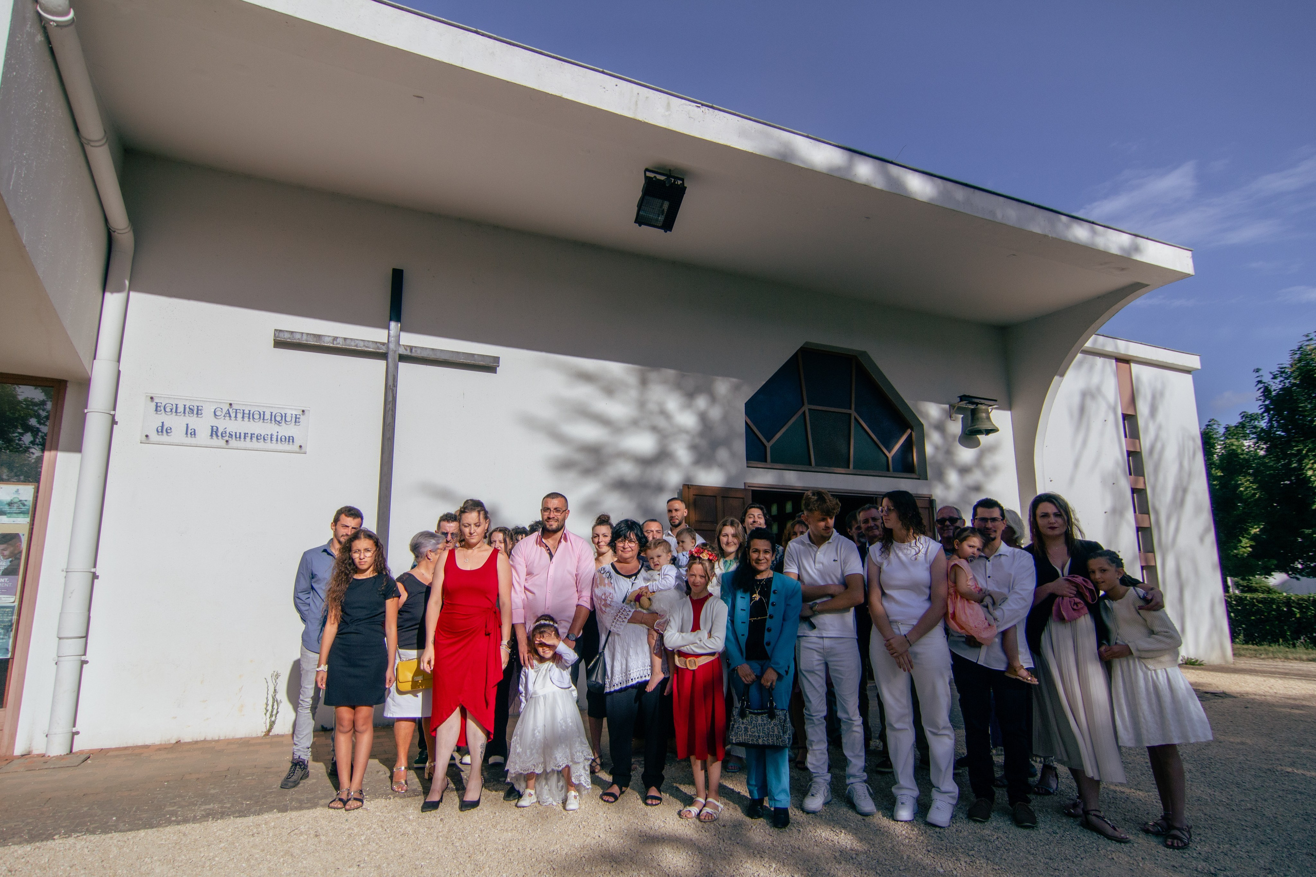 Julia et Shanna | Baptême. Studio photo « Partage ton bonheur » – Photographe famille près de Châtellerault, Poitiers et Tours