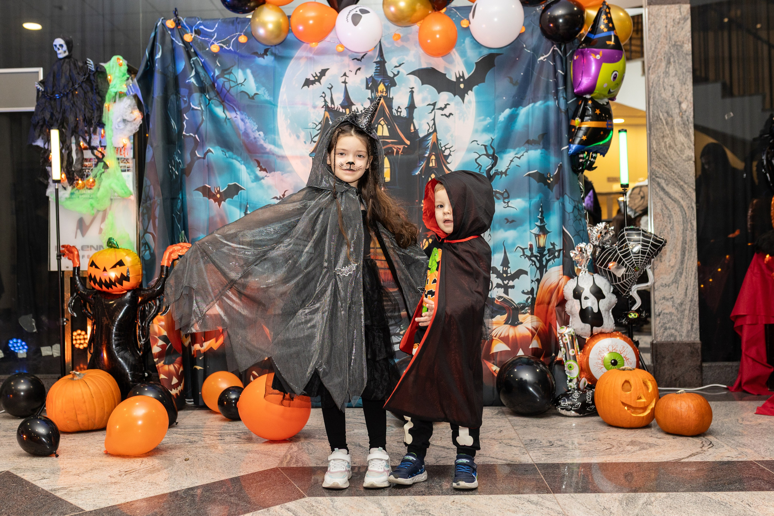 Leo dance studio Helloween 2025. Семейный и детский фотограф в Варшаве Мила Бобровская