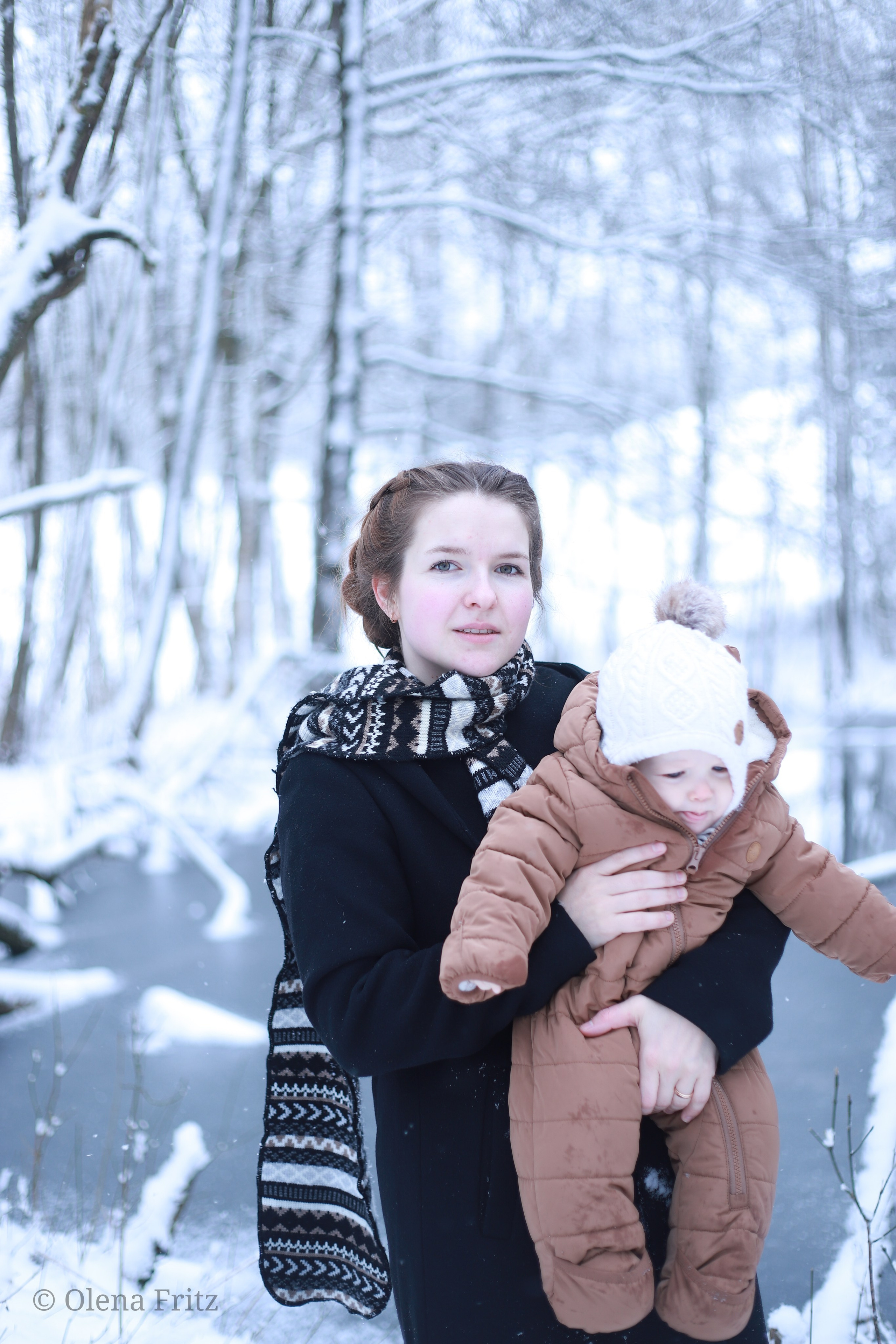 Winterfotografie (im Wald). Olena Fritz Fotografie