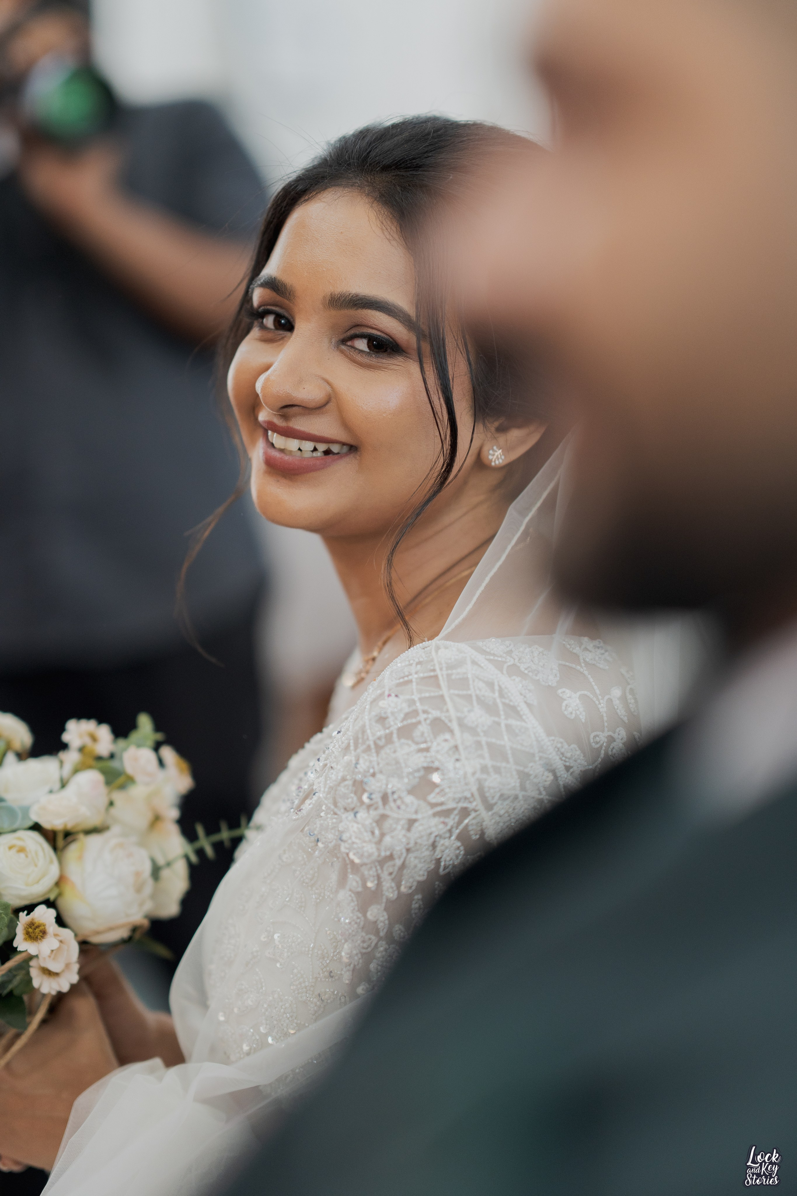 Soniya & Nithin Christian Wedding Photography | Faith-Filled Moments by The Lock and Key Stories. The Lock And Key Stories
