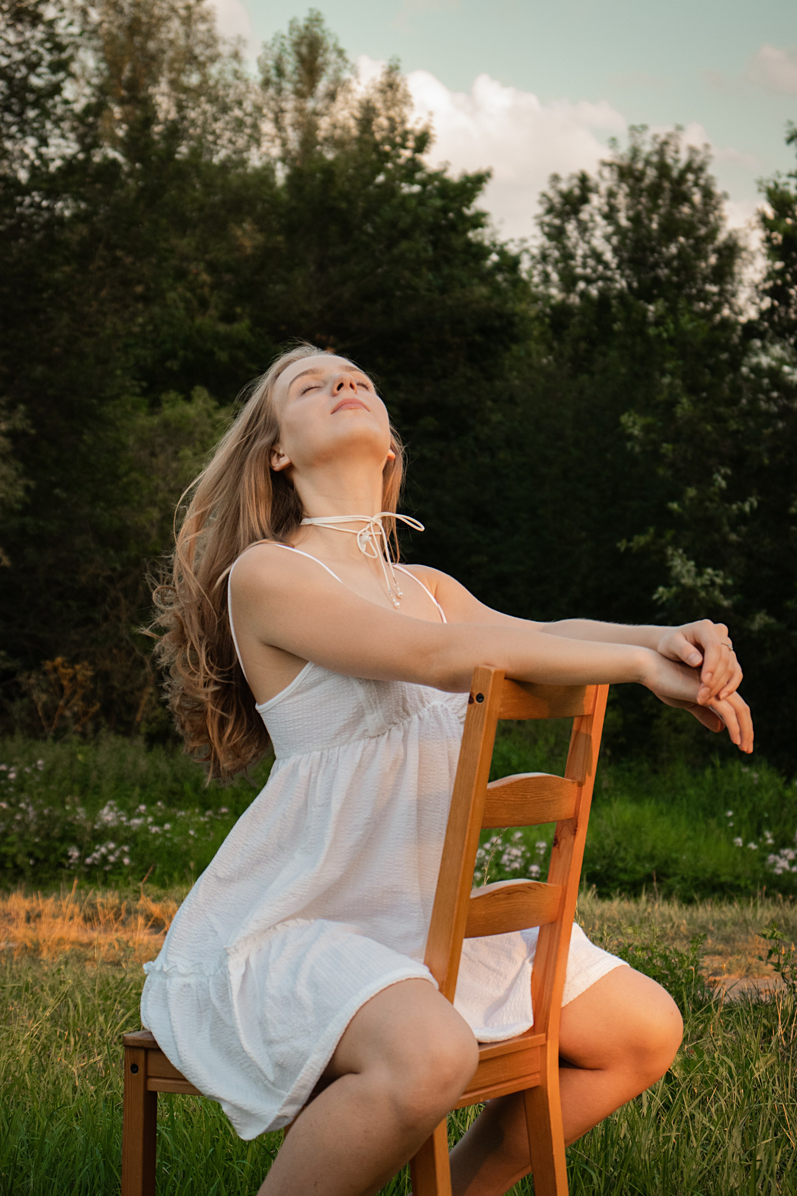 Поле | Настя. Фотограф Лейпциг