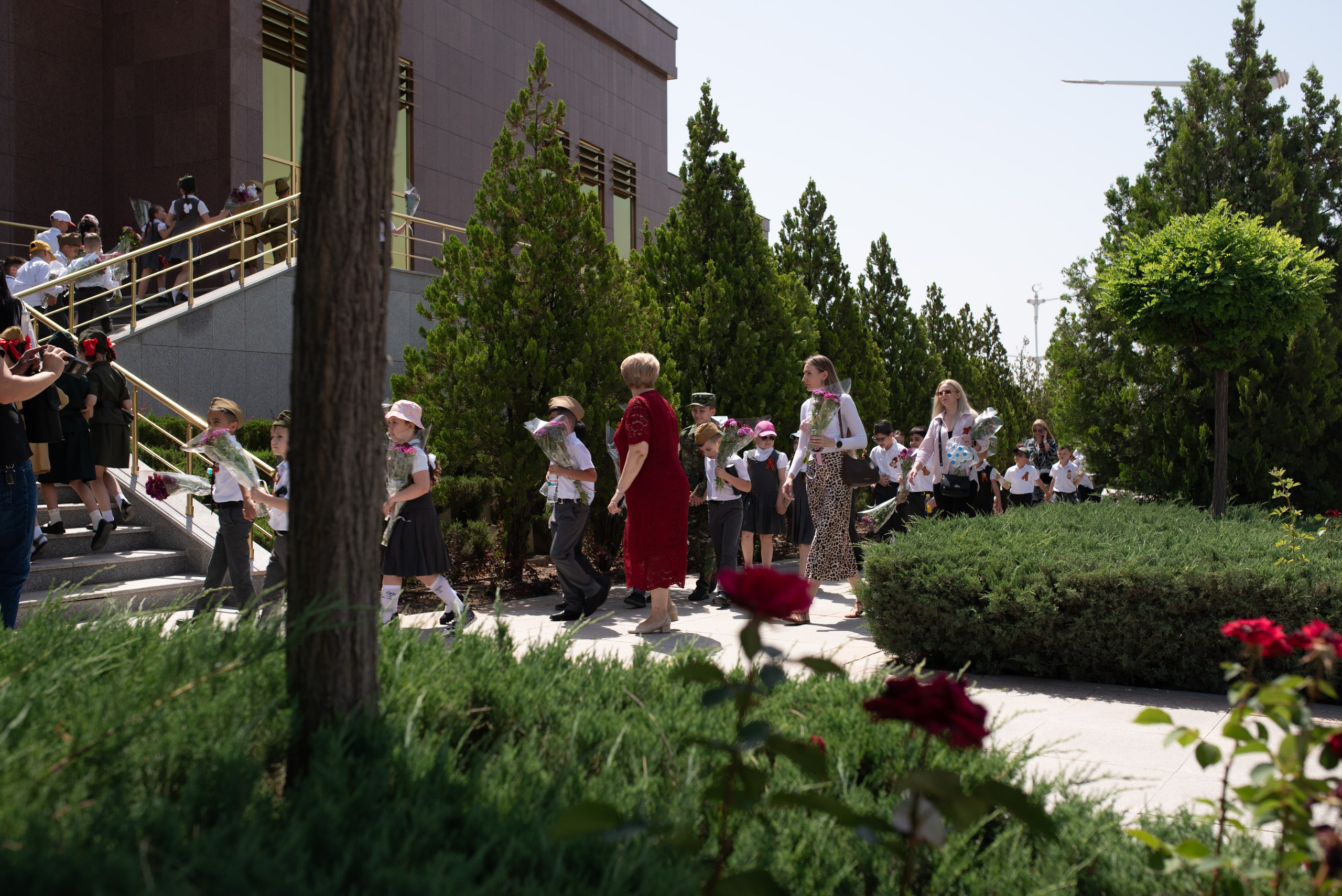 Вечный огонь 2"А» класс. Ваш фотограф в Ашхабаде Гамлет Осипов