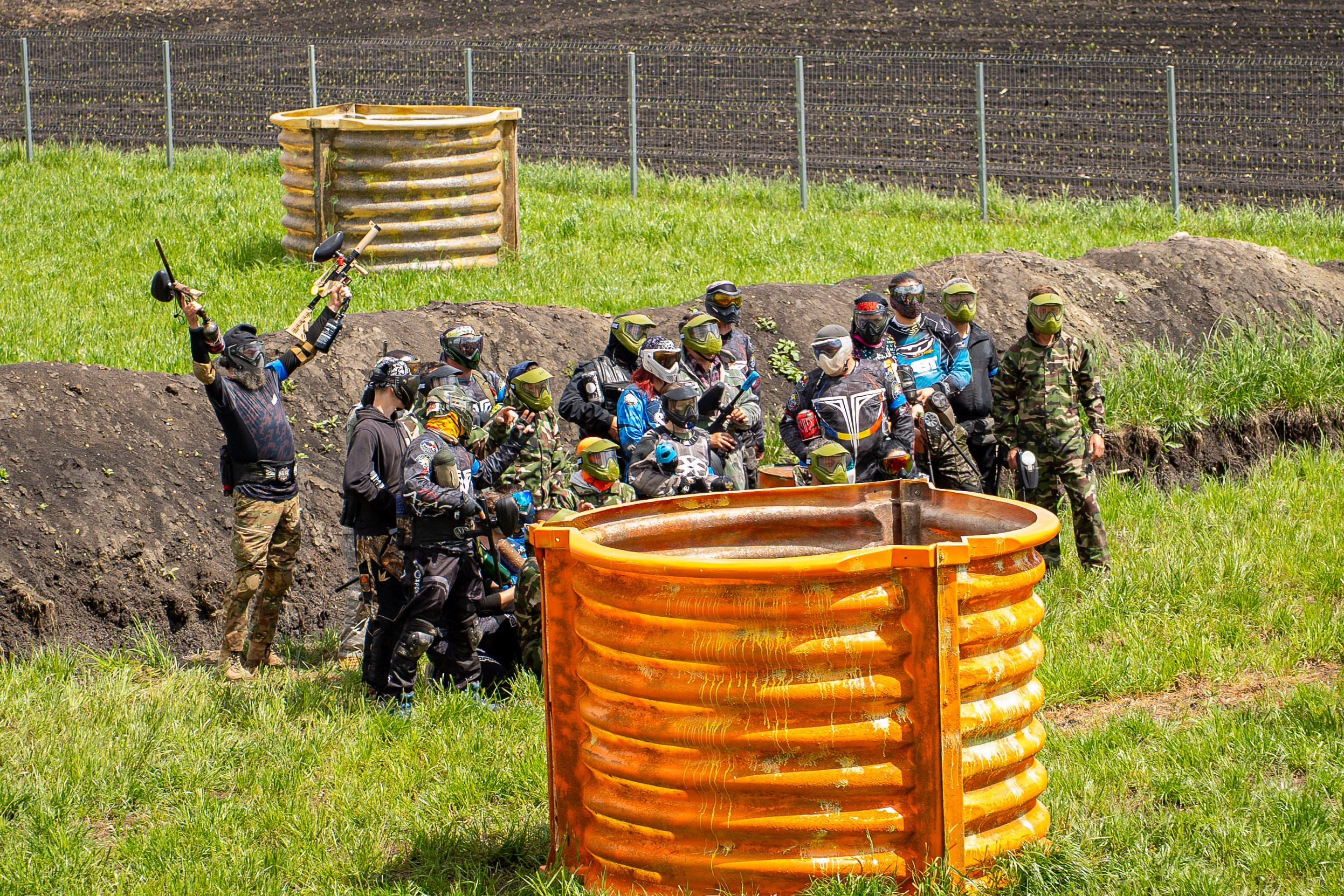 Deschidere Arena Paintball Brasov. Adelinne