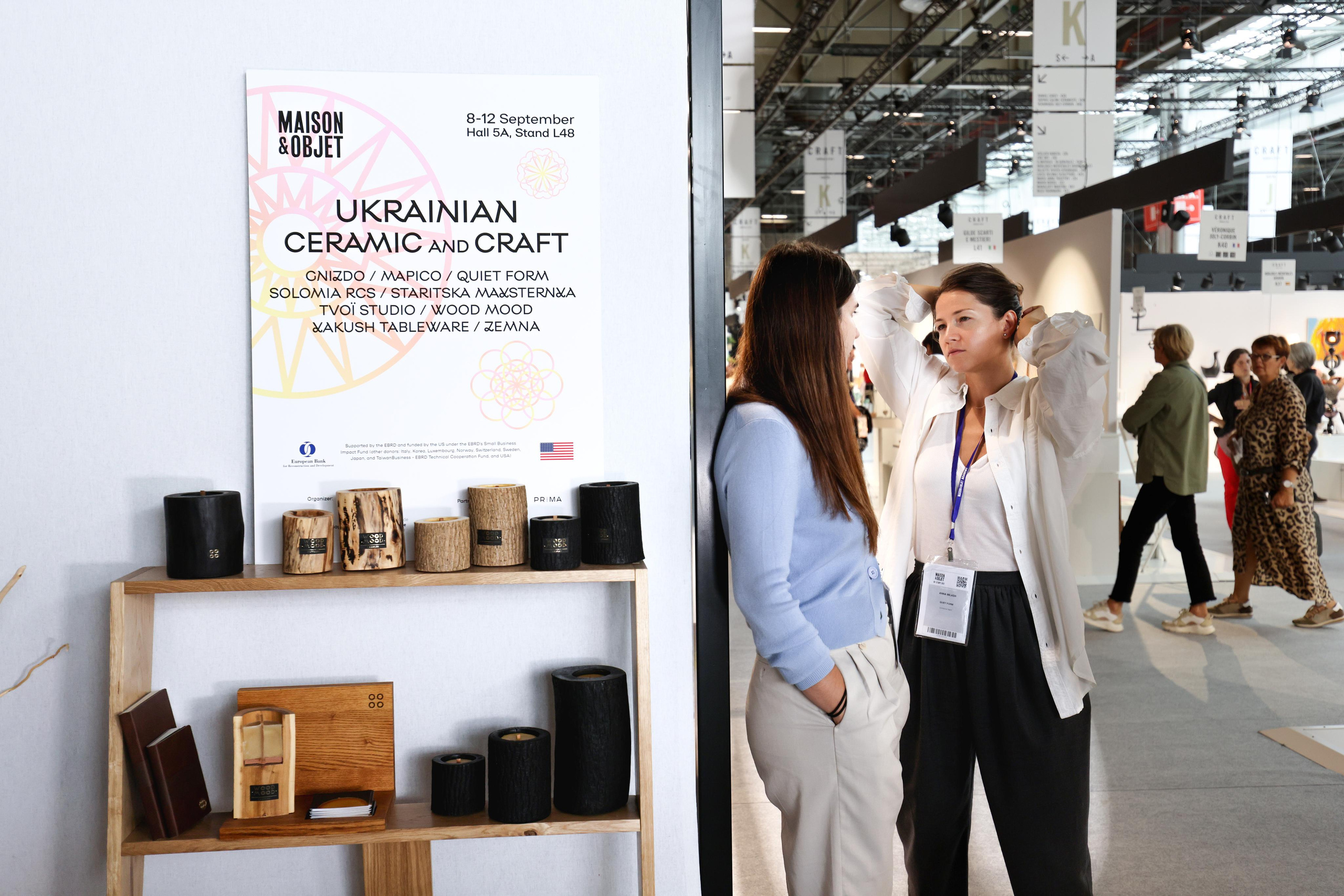 Salon Ukrainian Paris. Natalia Bogdanovska. Films et photographie corporate en France