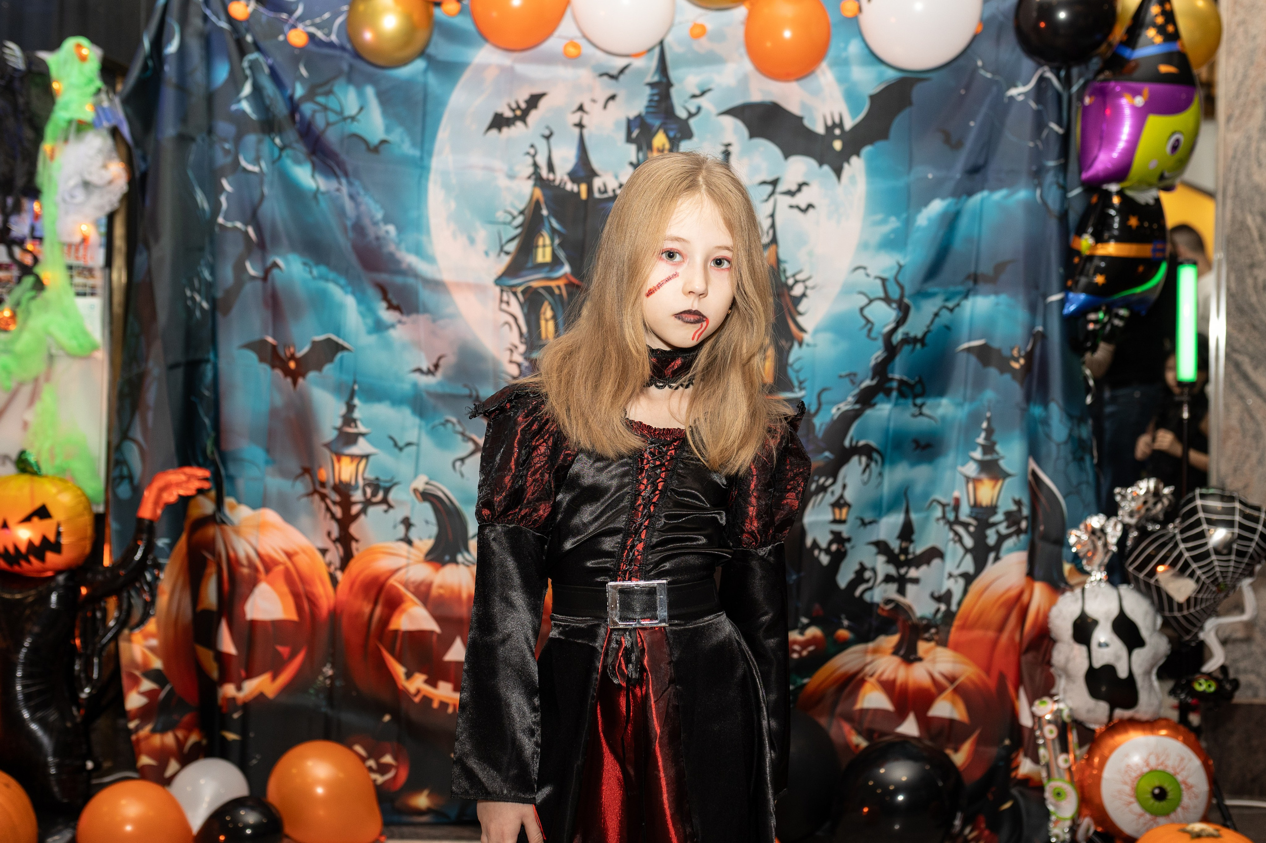 Leo dance studio Helloween 2025. Семейный и детский фотограф в Варшаве Мила Бобровская