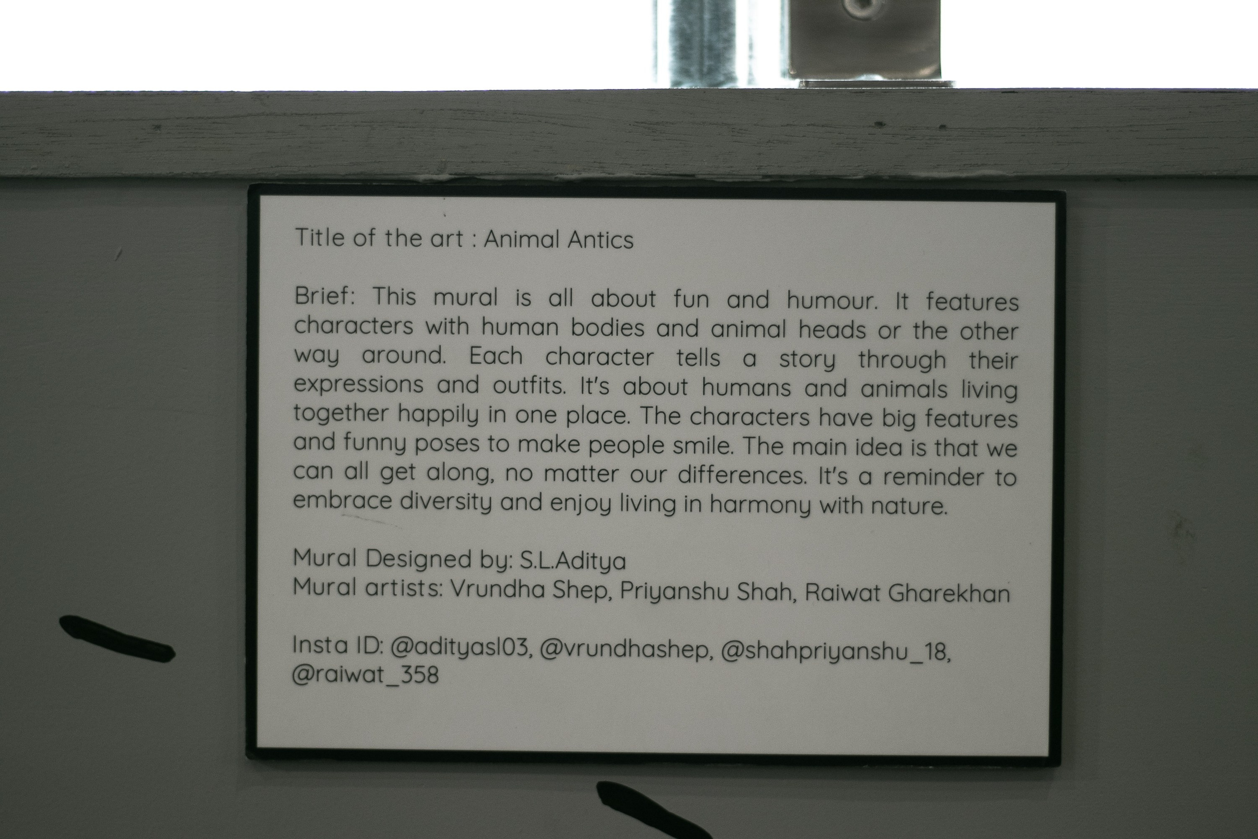 Nook Cafe Wall Mural Design