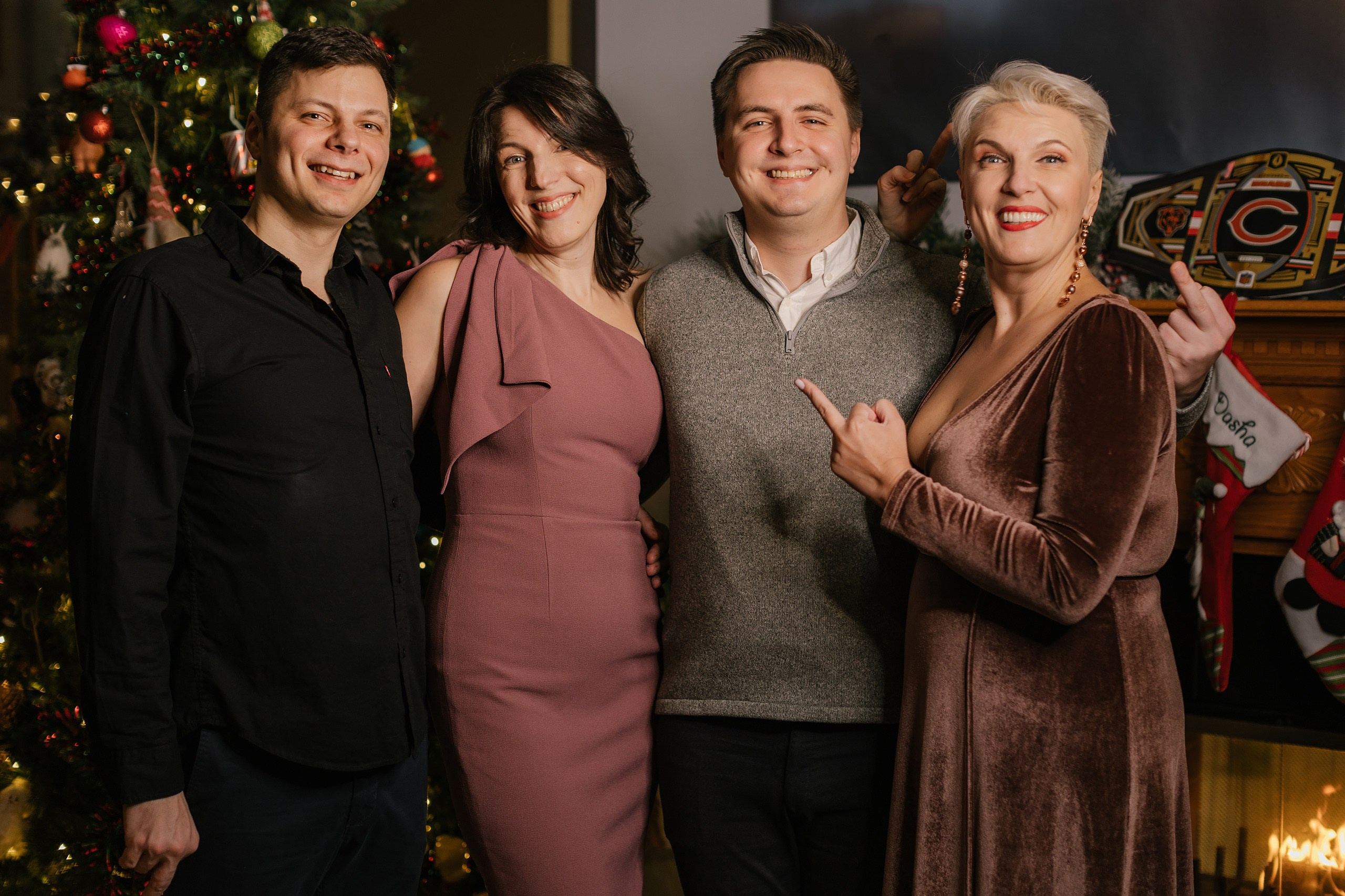 12.07.2025 Christmas Photoshoot. Wedding family event photographer in Chicago Nick Yushevich