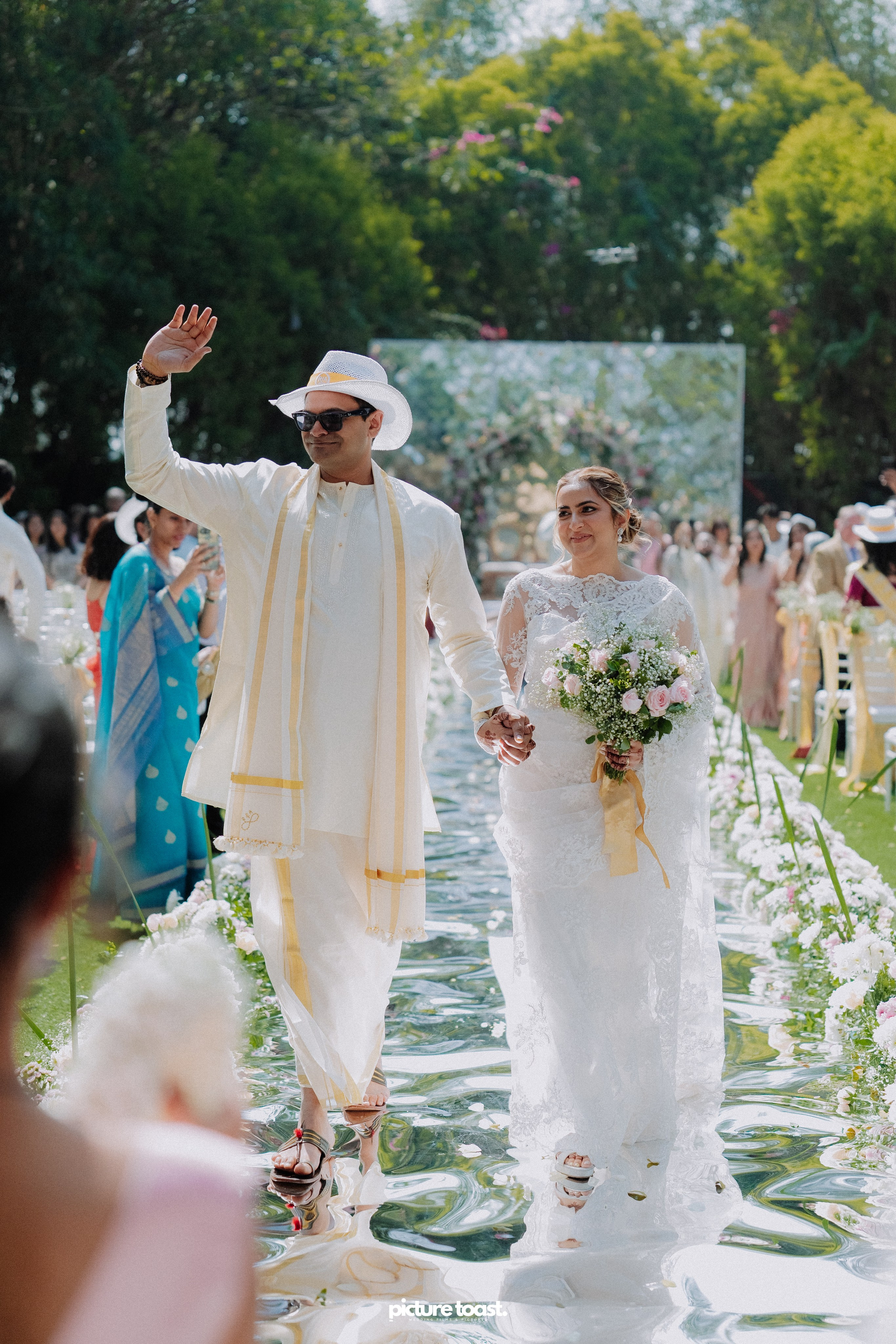 Blessing of Rajiv & Aashna. Fine art Wedding Photographers in India & Canada