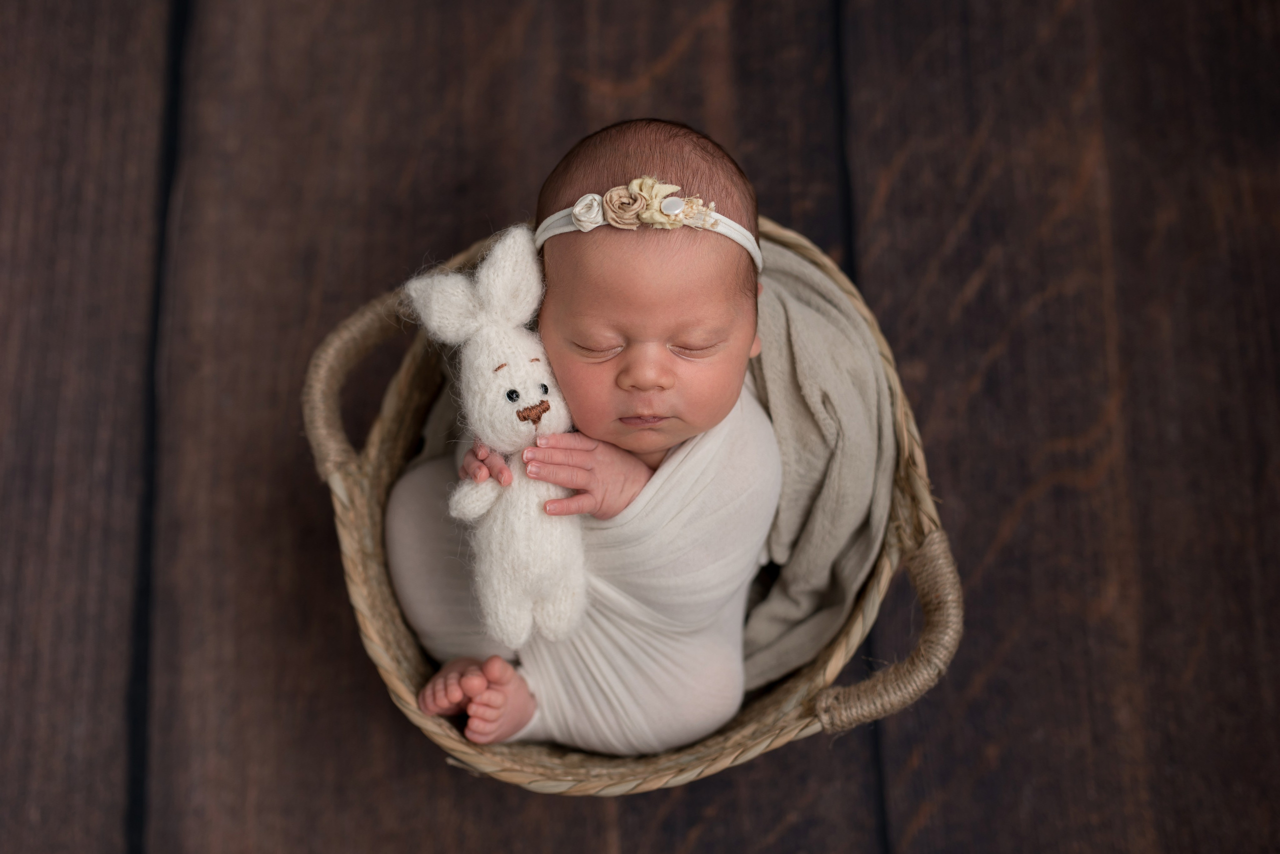 Alisa 15 days. In-home newborn photography Raleigh & area Katya Kulikova