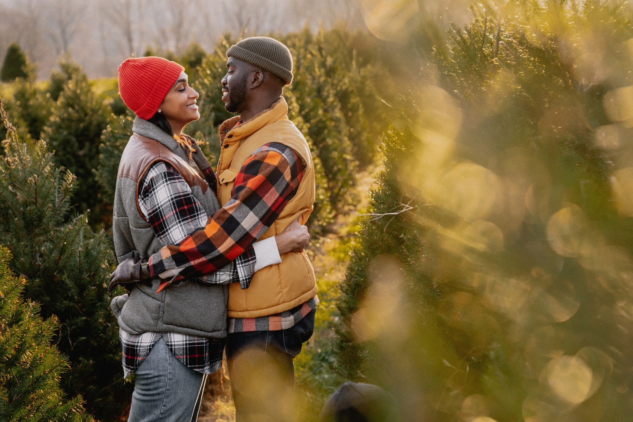 Kristen and family christmas farm. Wedding and family photographer and videographer PA, NJ, NY, DE, MD