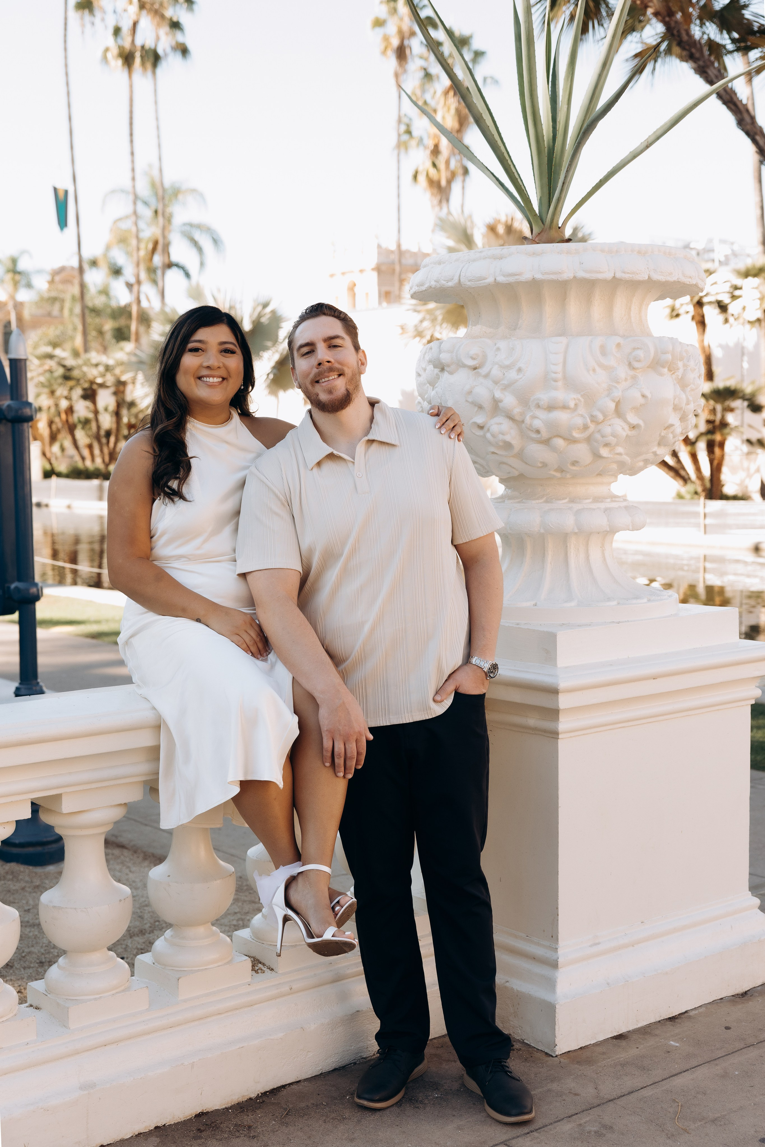 Jenn and Vince. Wedding and family photographer San Diego