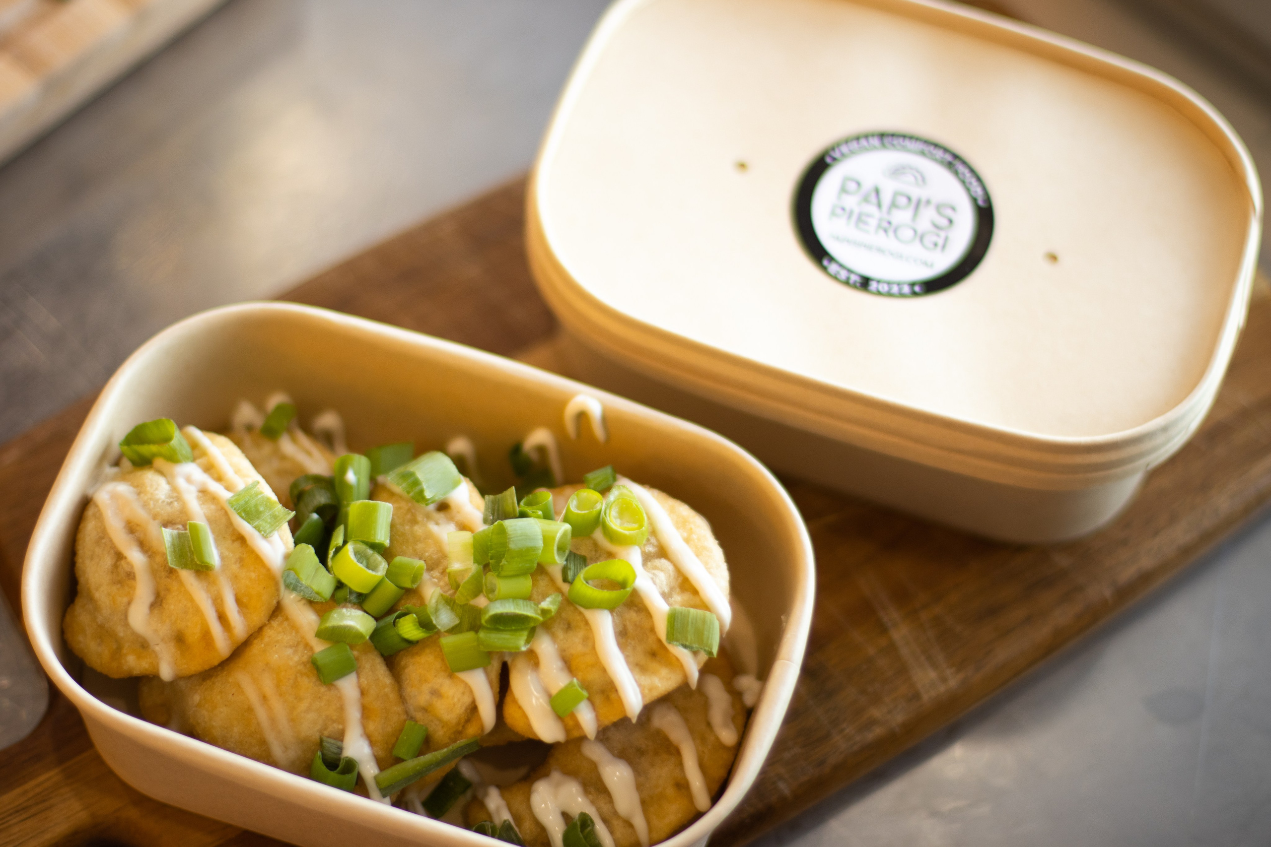 Papis Pierogi — vegan-comfort food. Photographer in Gothenburg Aleksandra Stroganova