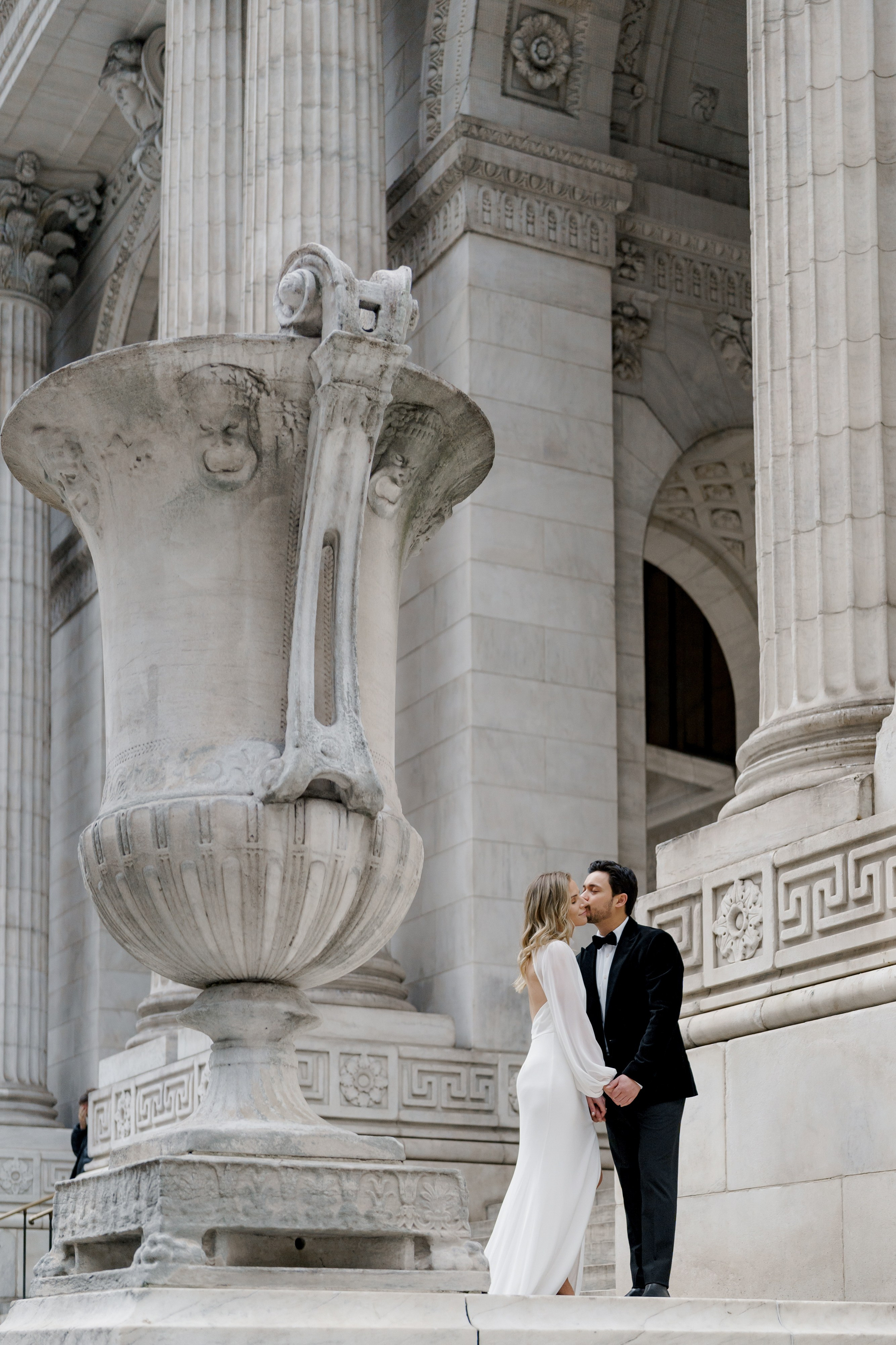 Caroline and Brendan’s Museum MET and Library Engagement Shoot. Wedding photographer and videographer New York | New Jersey