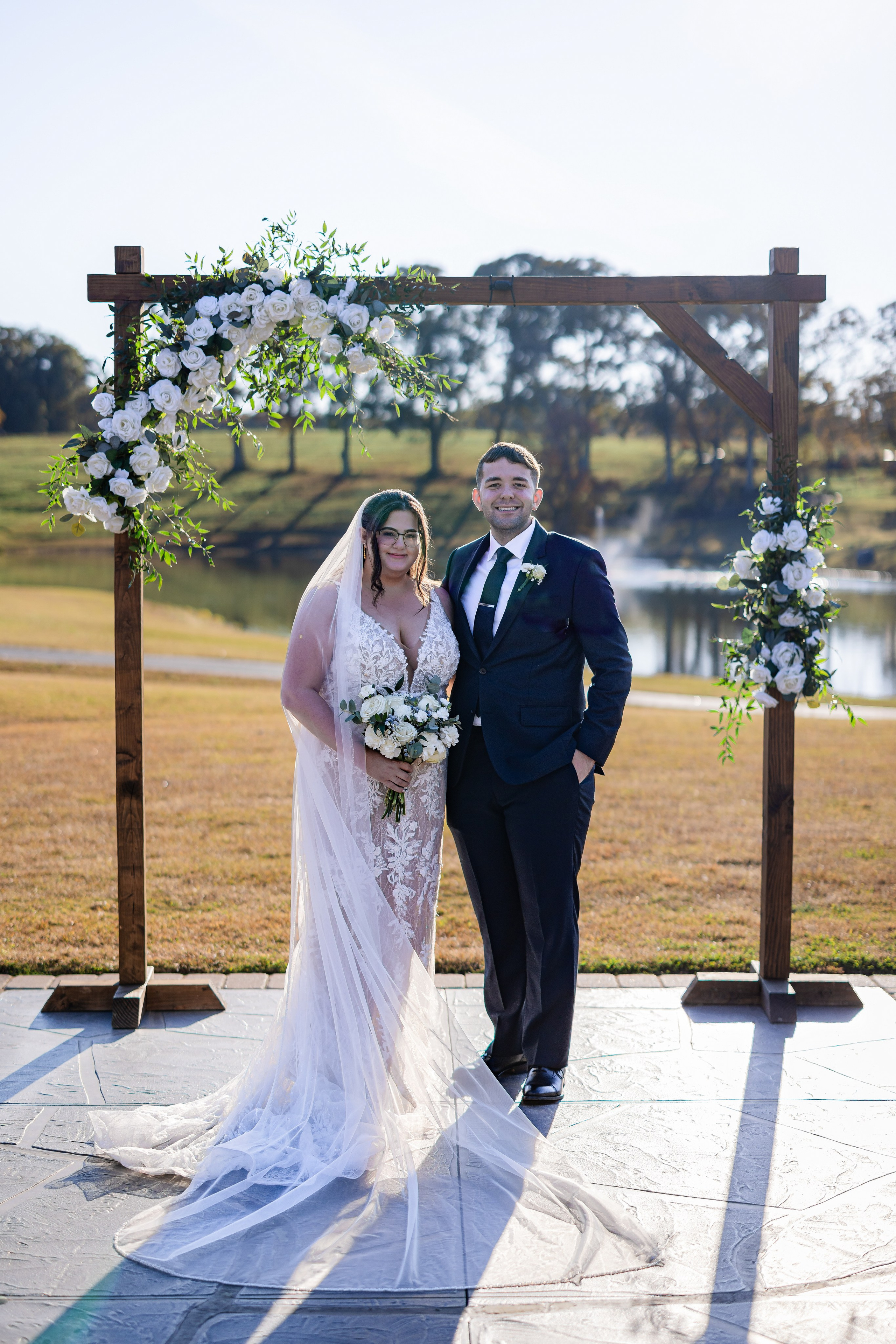 John & Haley’s Joyful Wedding at The Venue at Rose Springs Farm. Wedding and portrait photography in Greenville SC