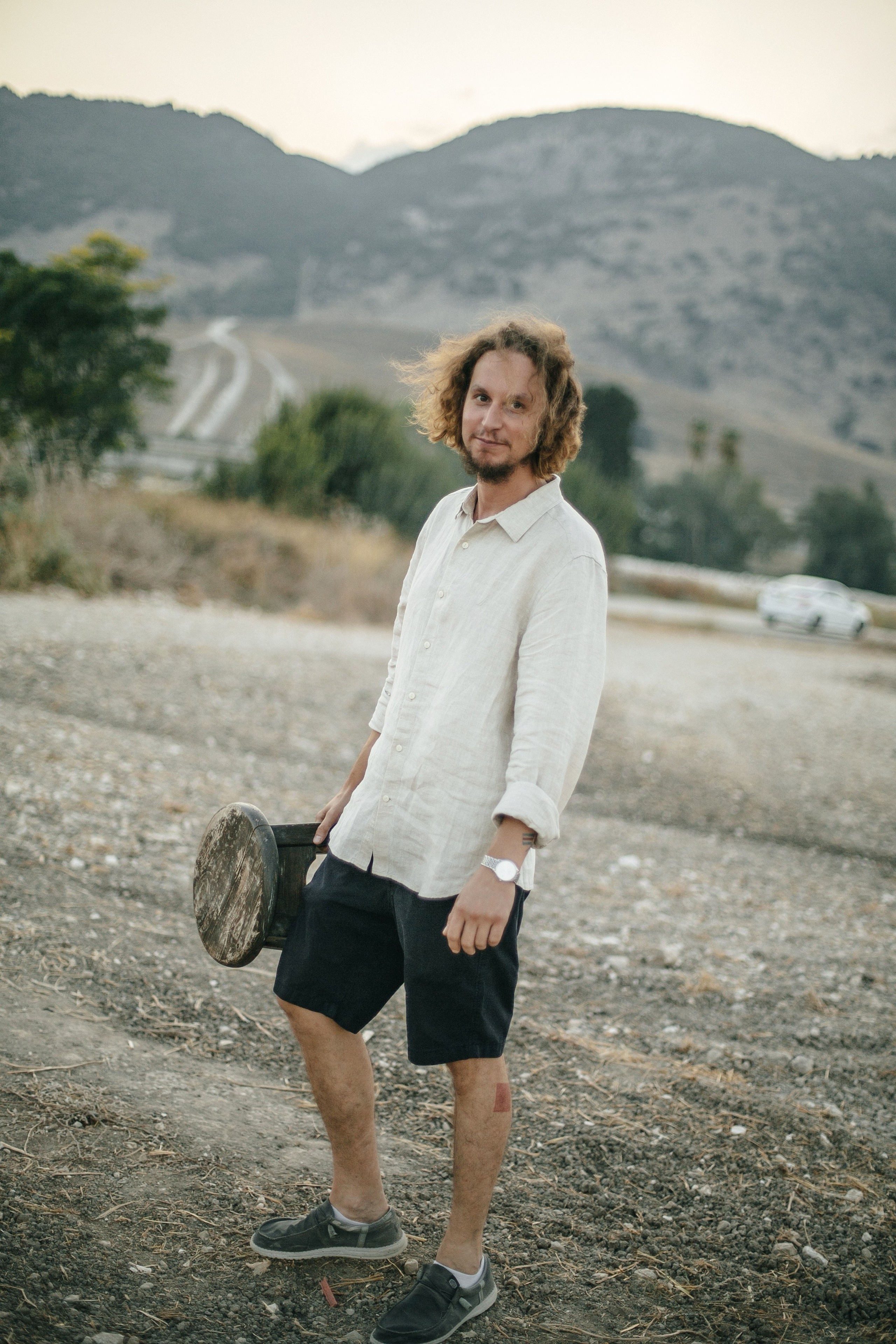 Kiryat Tivon field. Family photographer in Israel