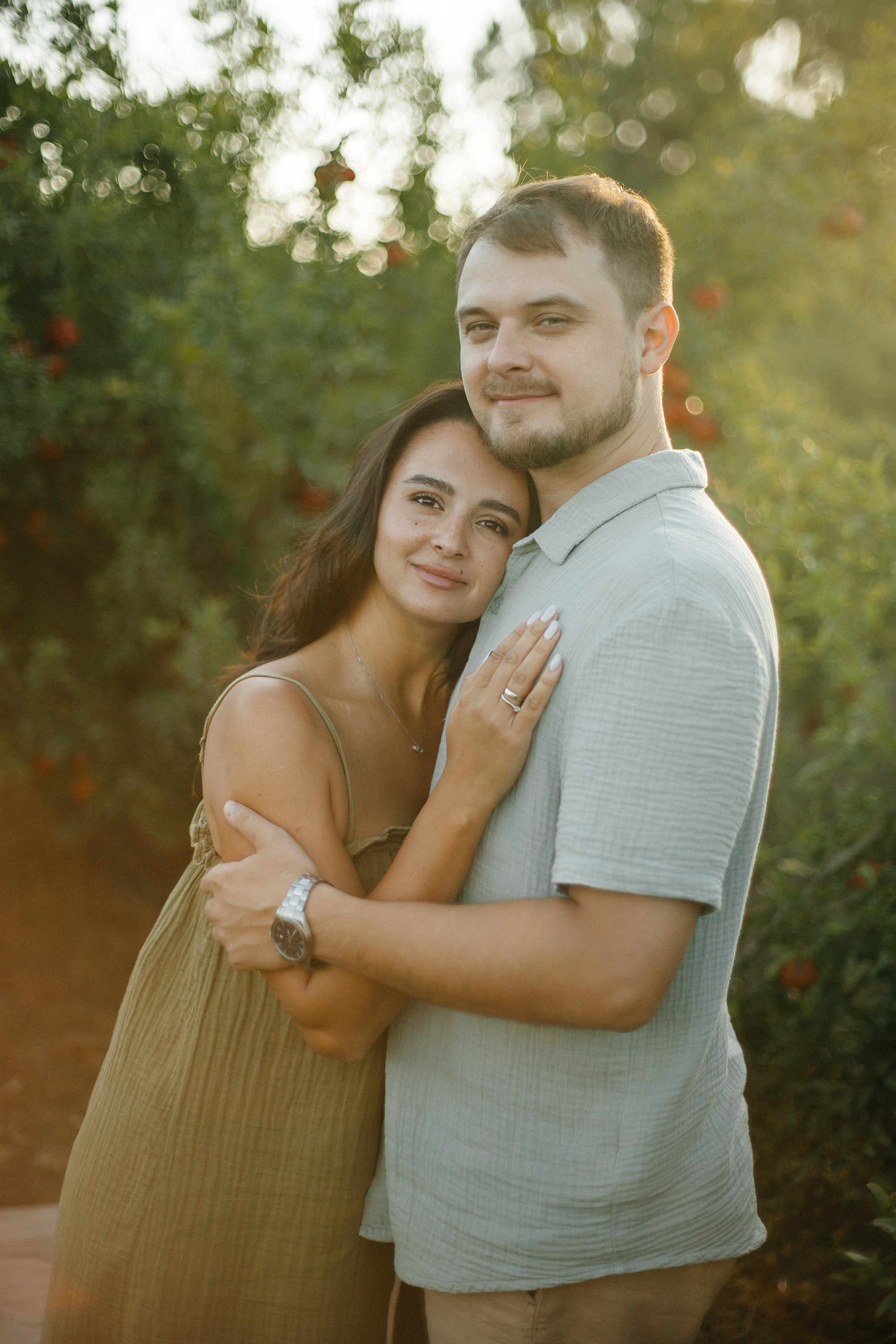 Binyamina garden. Family photographer in Israel