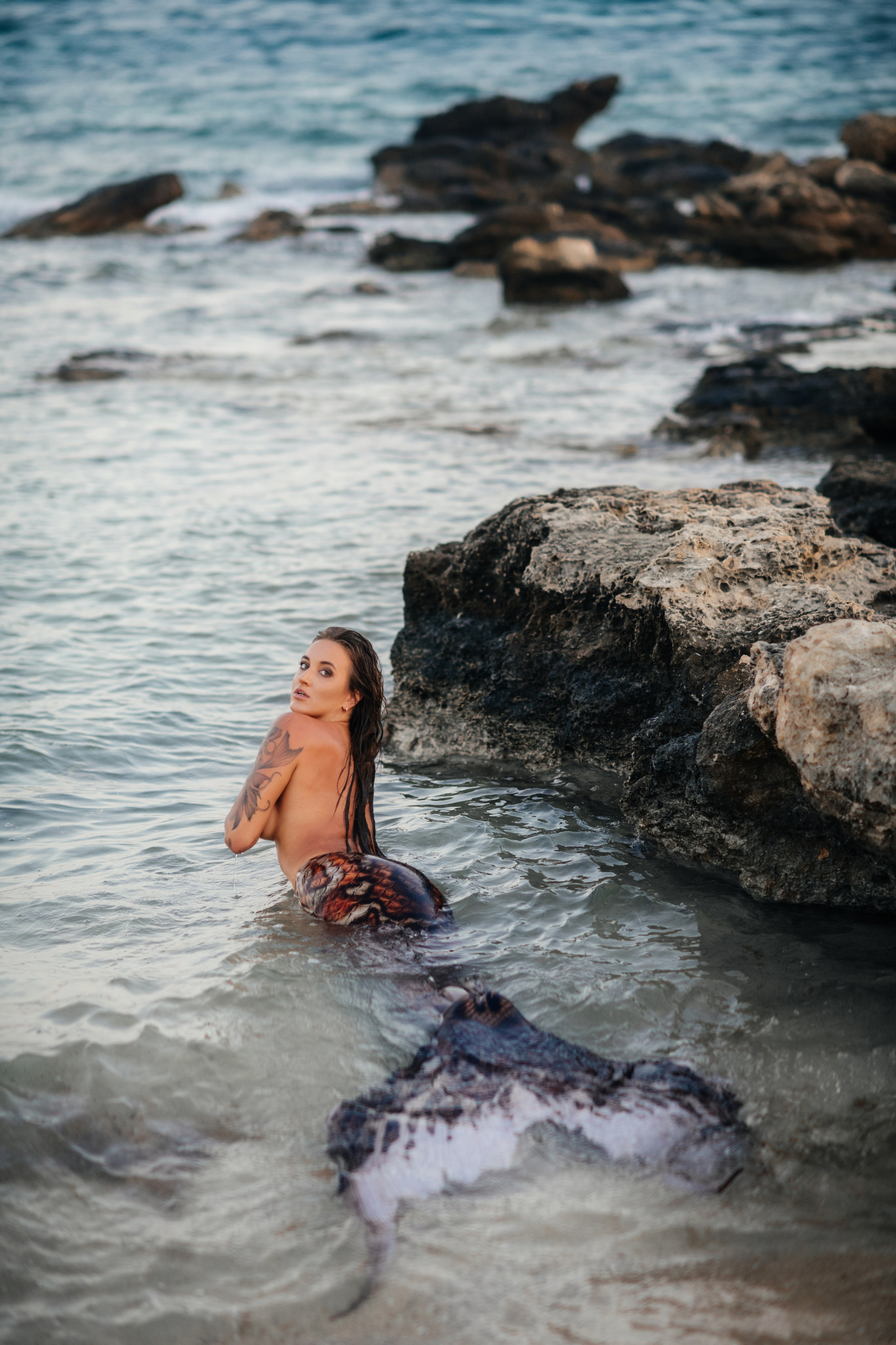 Русалка. Фотограф на Кипре