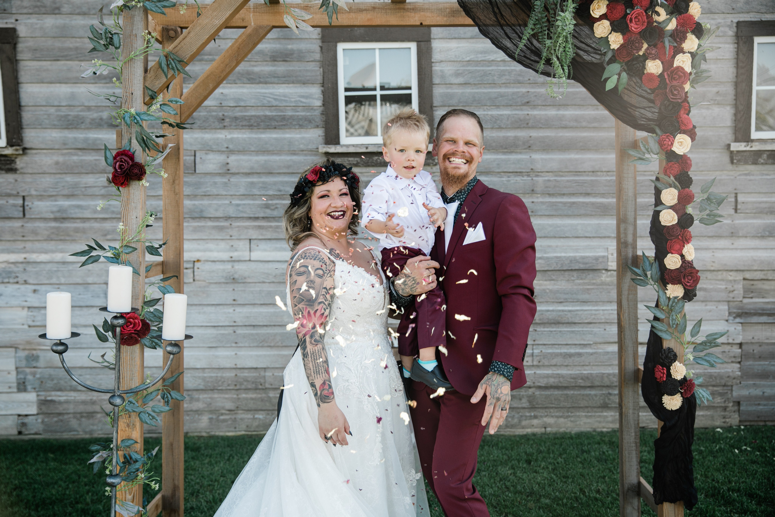 Haileigh W — Wedding. Fotografía accesible en Calgary