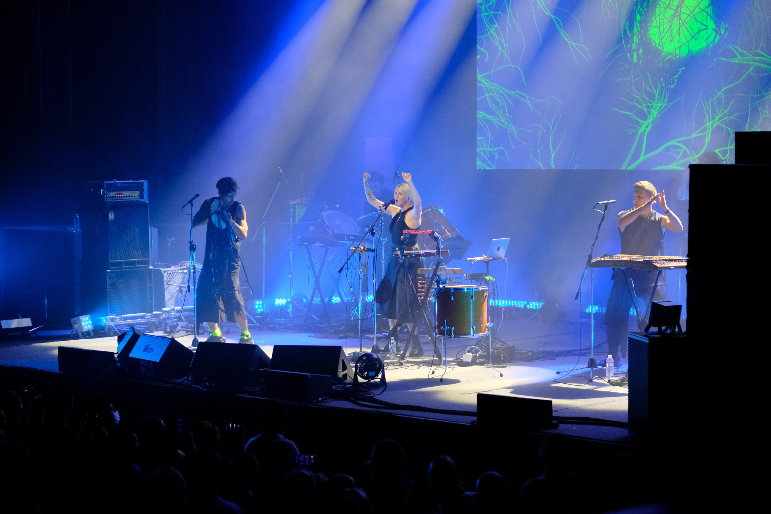 ONUKA. Reportage concert portrait photography in the San Francisco Bay Area