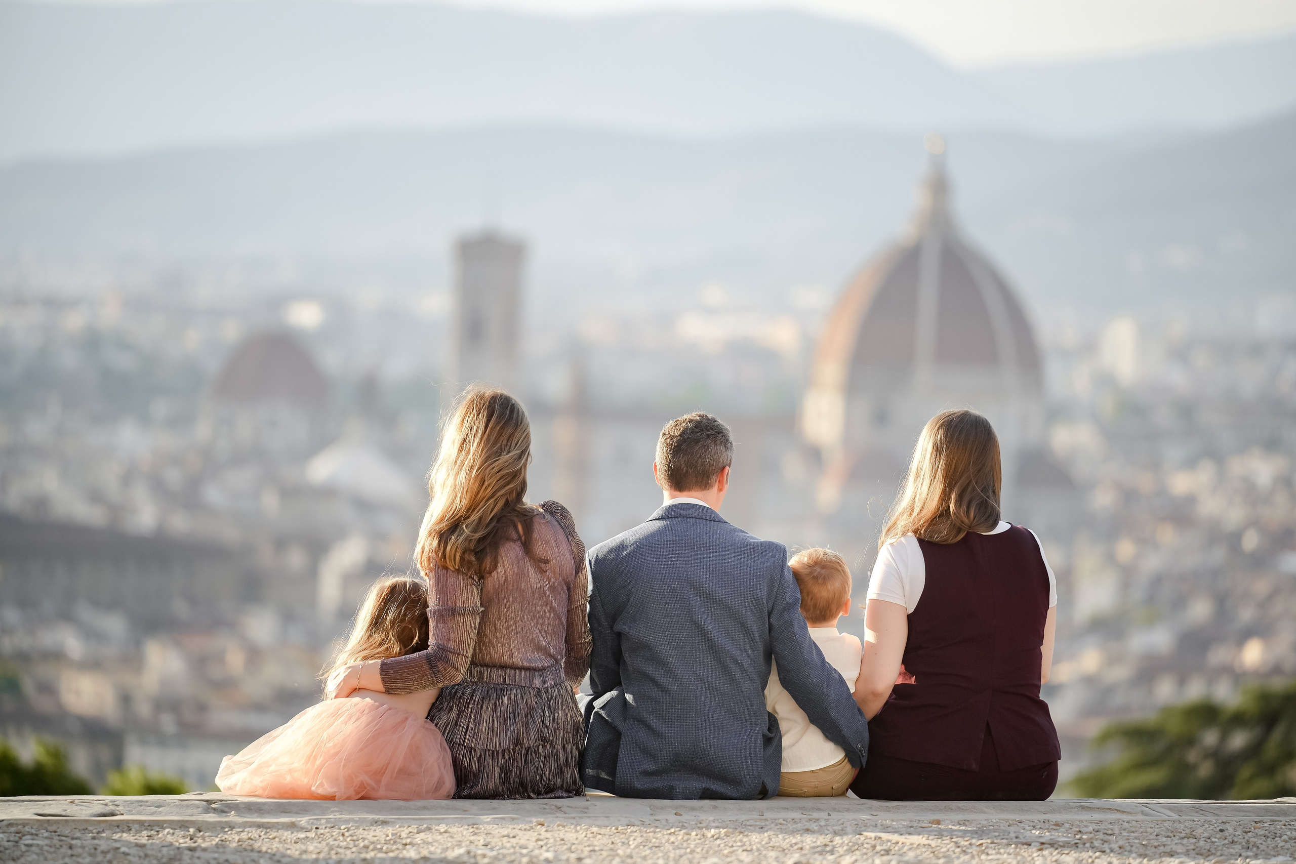 Jessica & Family. Wedding Photographer in Italy
