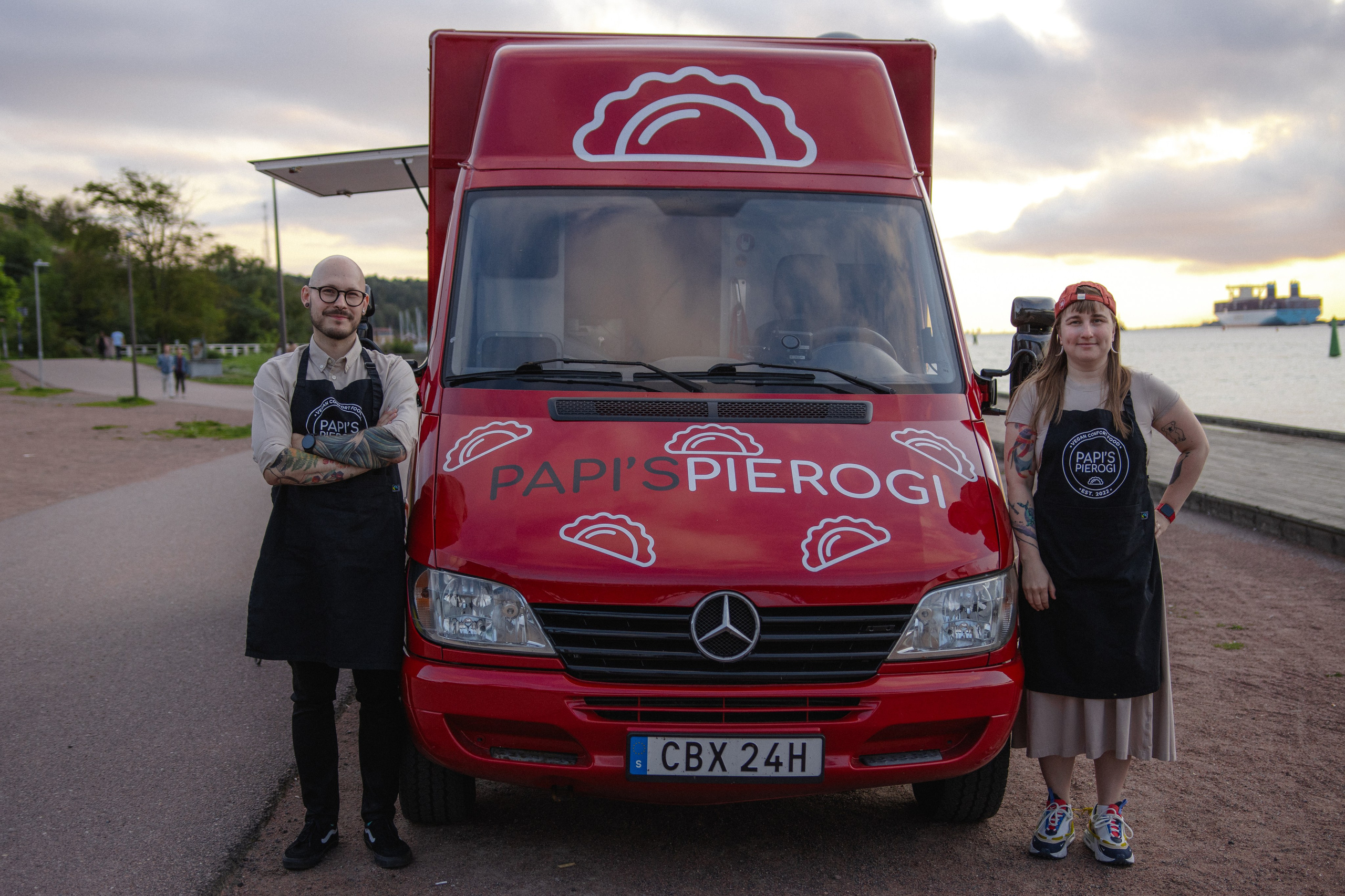 Papis Pierogi — vegan-comfort food. Photographer in Gothenburg Aleksandra Stroganova