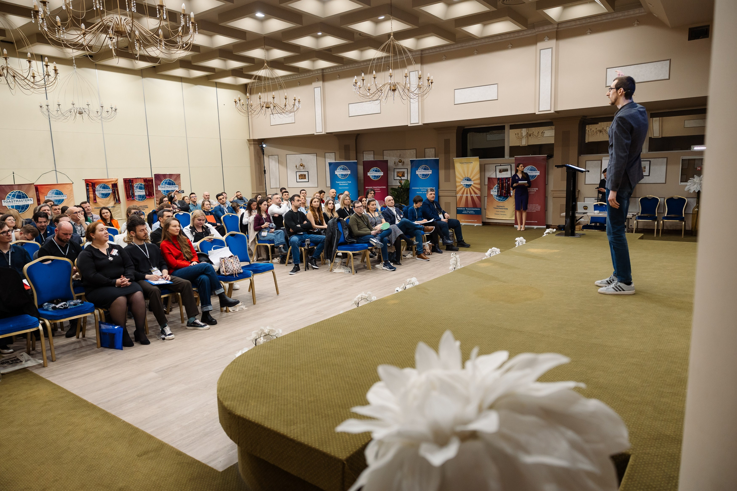 Toastmasters Conference. Marius Ciocan
