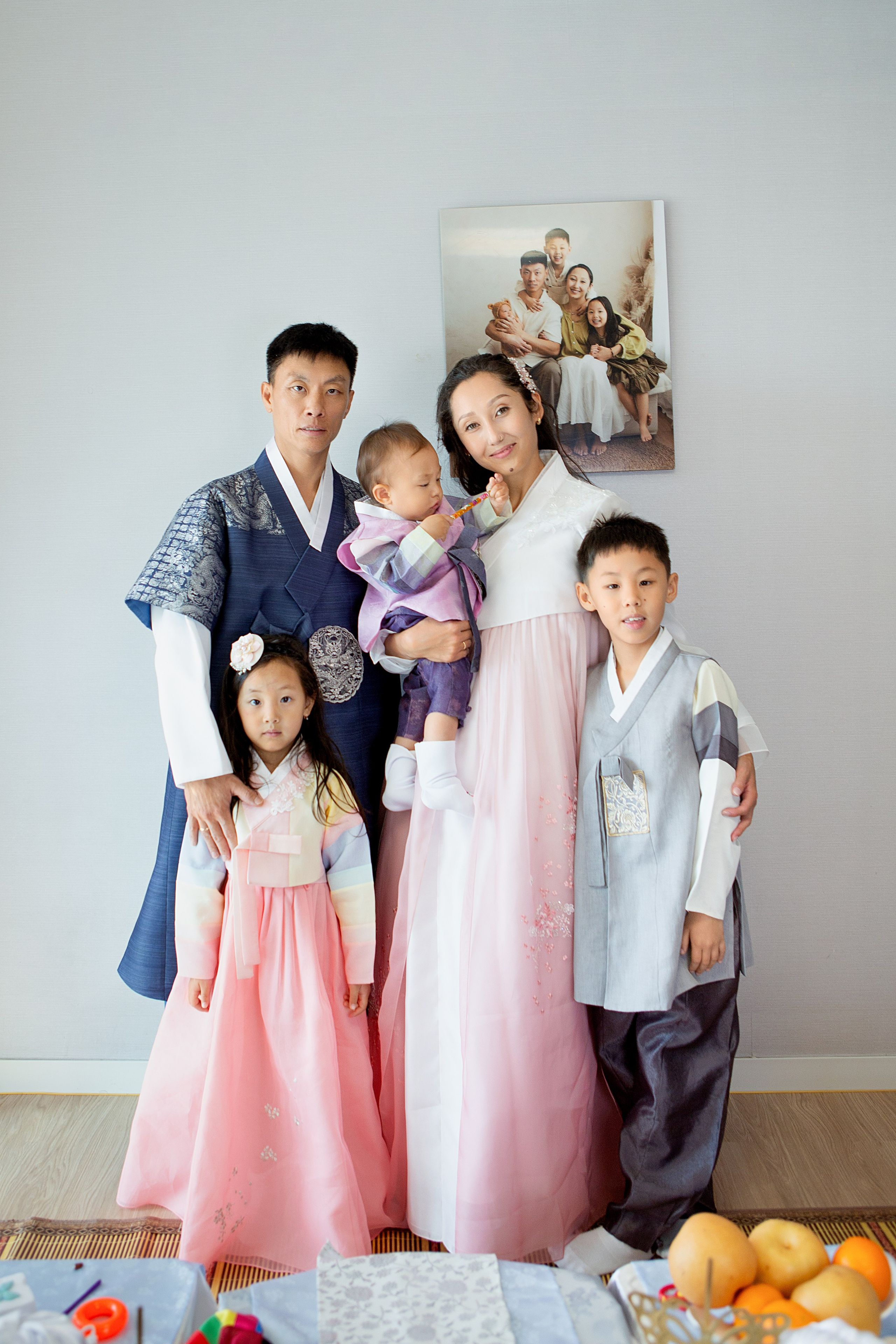 Айсар дома. Фотограф беременности, ньюборн и годовасиков в Корее Жанна Хан