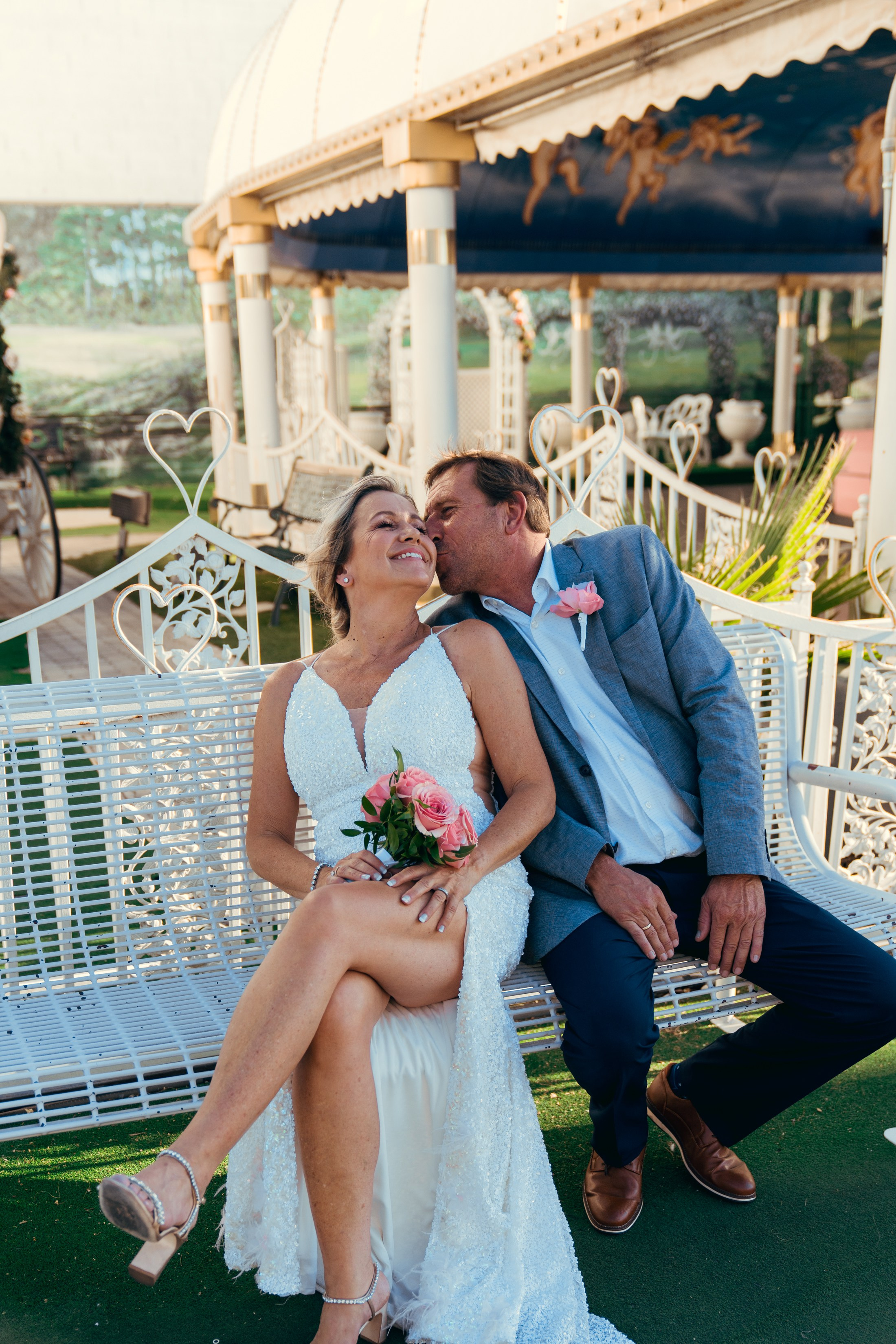 Sandra&Steffen. Renewal vows. Wedding & elopement photographer Viktoriya Kravtsov. Las Vegas