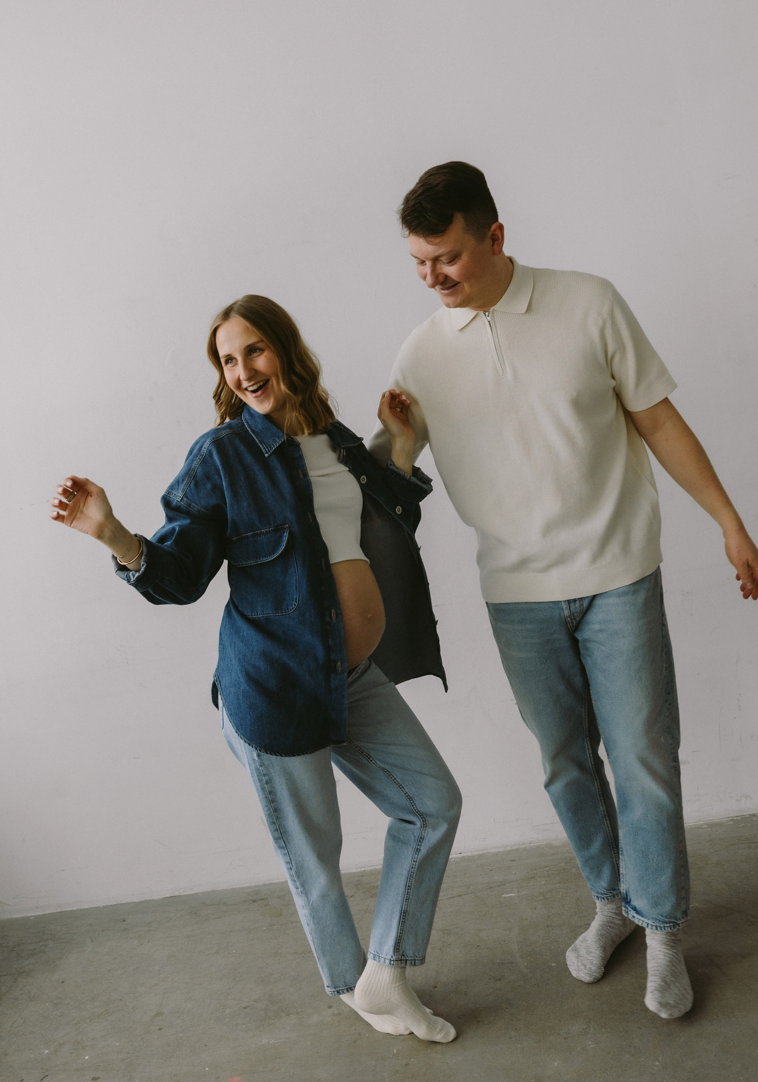 Laukimo fotosesija studijoje | su Marta ir Šarūnu. Vestuvių ir šeimų fotografė Lena Bondarenko / belove photo