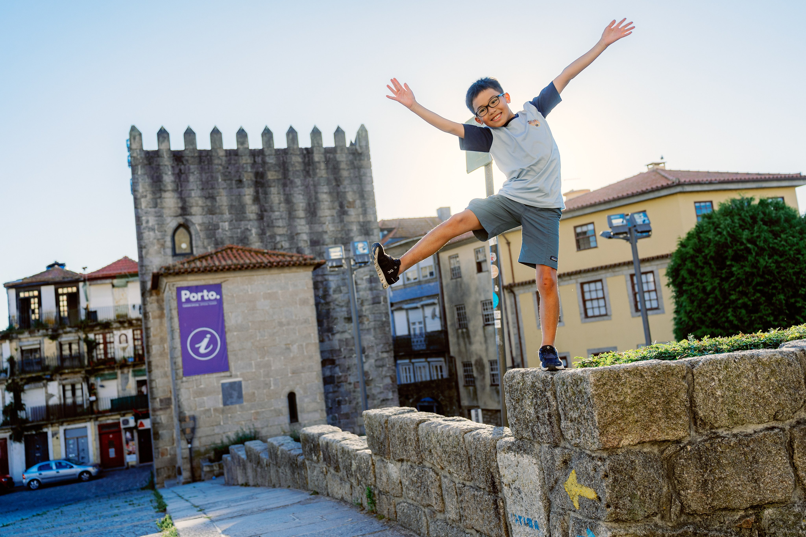 Мама и сын в Порту. Фотограф в Португалии Полина Готовая