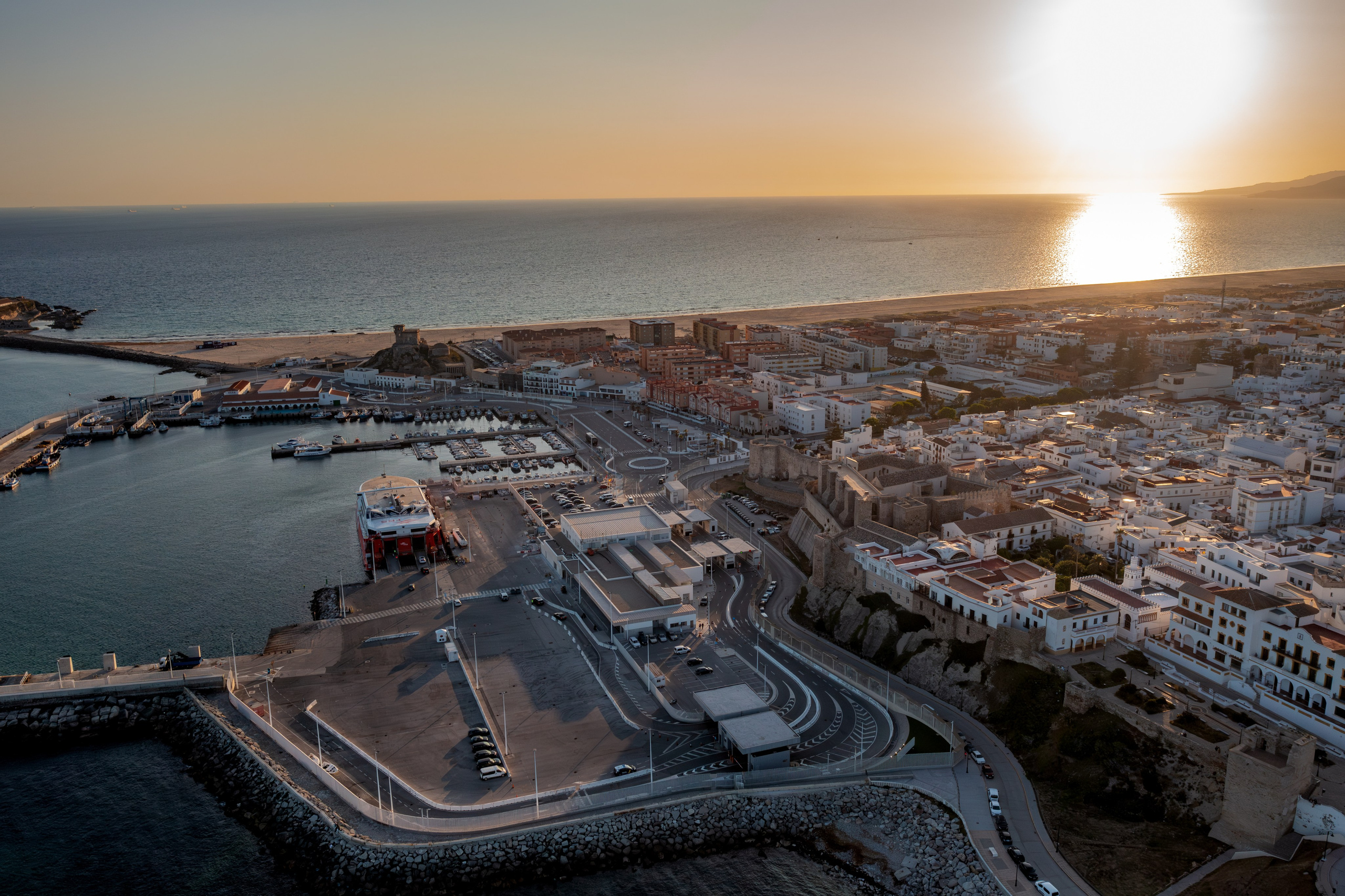 Tarifa drone real estate photography